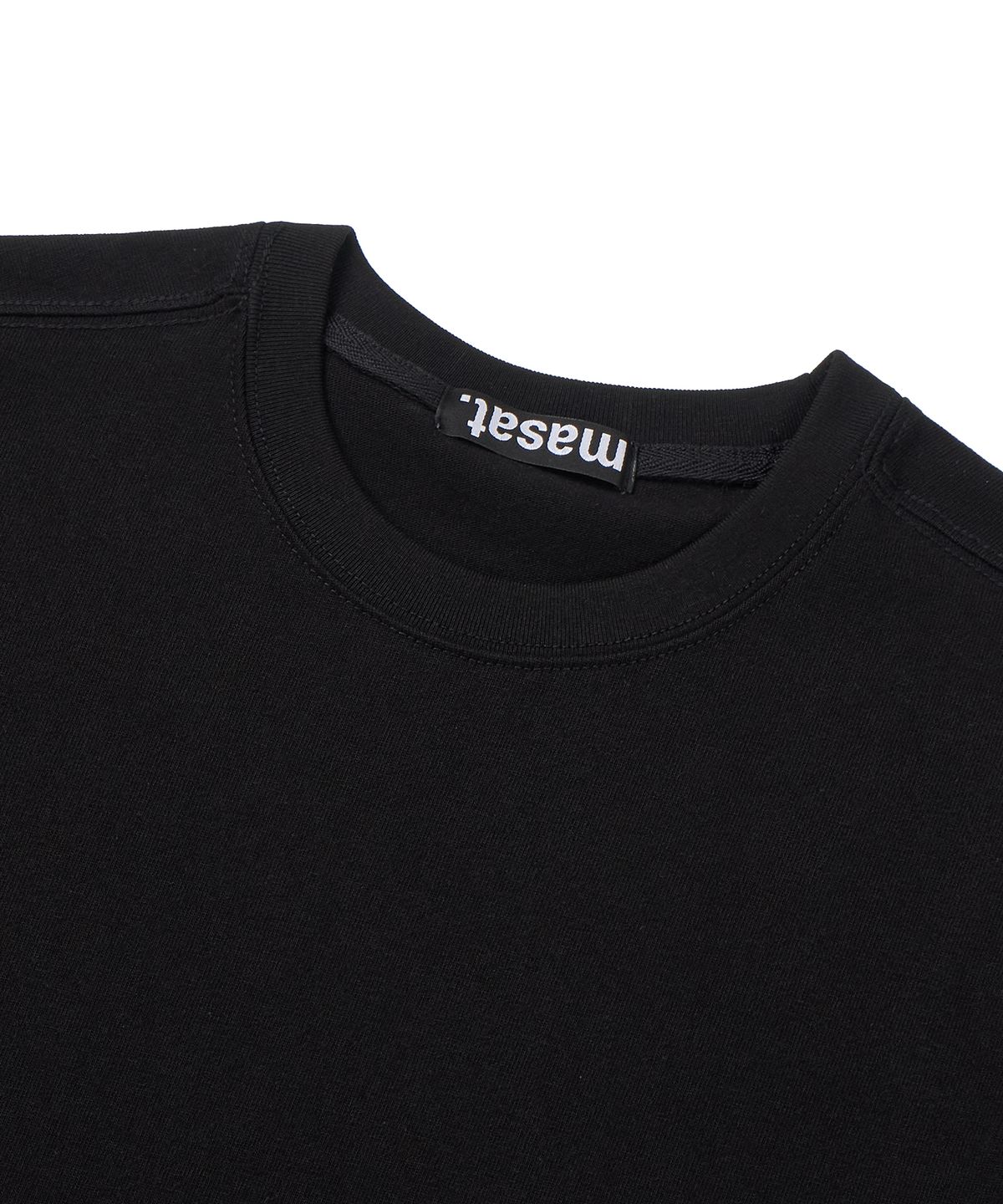 마사트(MASAT) Essential Crop Short Sleeve _ Black