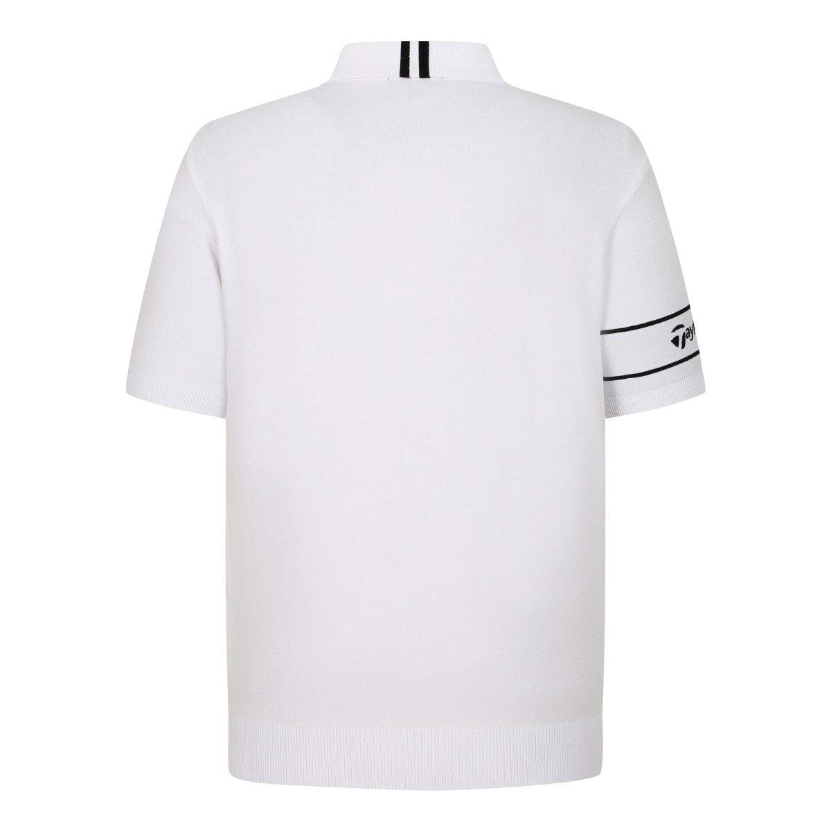테일러메이드 어패럴(TAYLORMADE APPAREL) 남성 소매 로고 카라 반팔 니트 TSO-31HG21-101