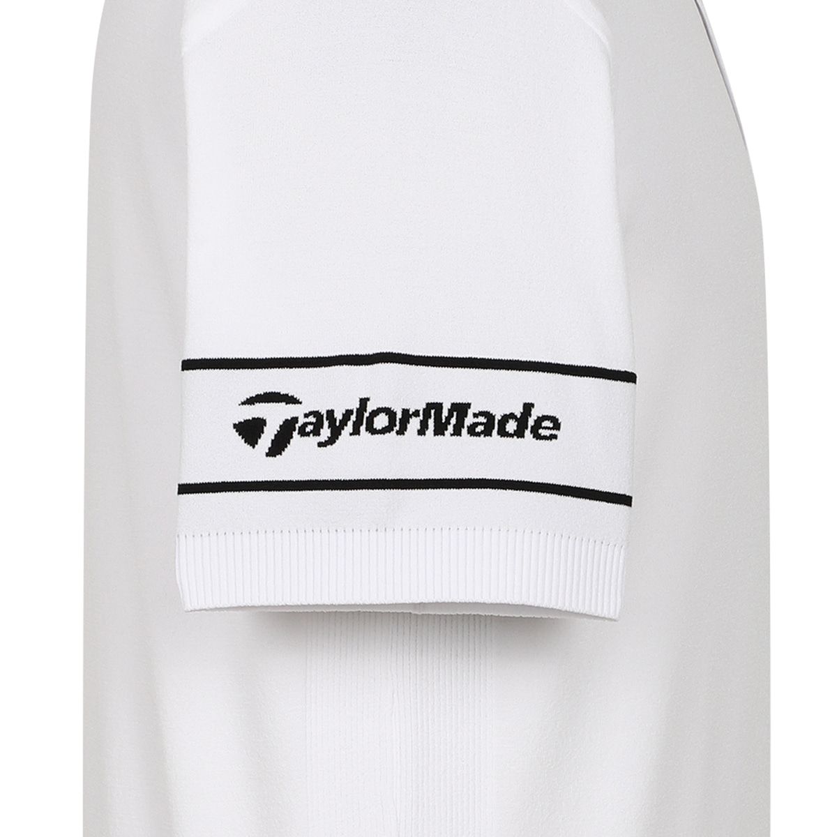 테일러메이드 어패럴(TAYLORMADE APPAREL) 남성 소매 로고 카라 반팔 니트 TSO-31HG21-101