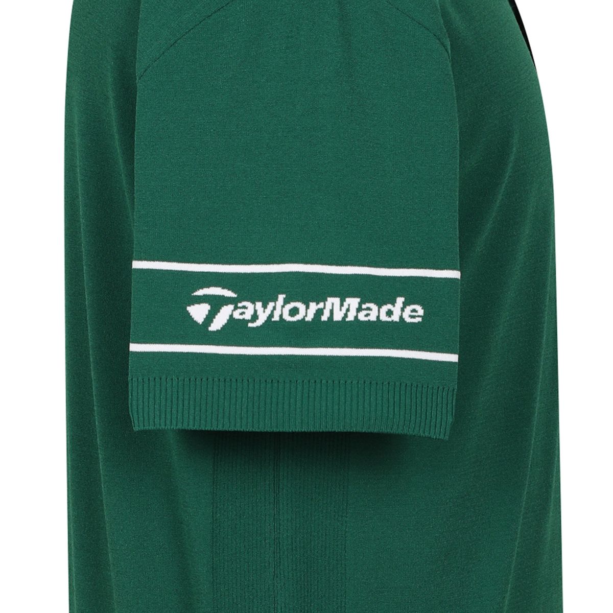 테일러메이드 어패럴(TAYLORMADE APPAREL) 남성 소매 로고 카라 반팔 니트 TSO-31HG21-804