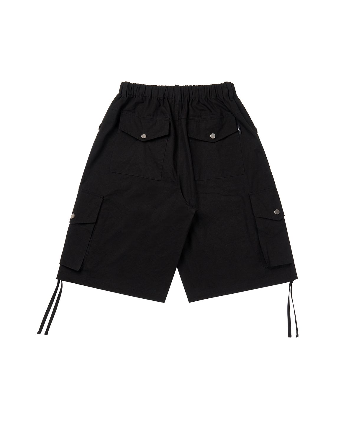 마사트(MASAT) Rivet Cargo Bermuda Pants _ Black
