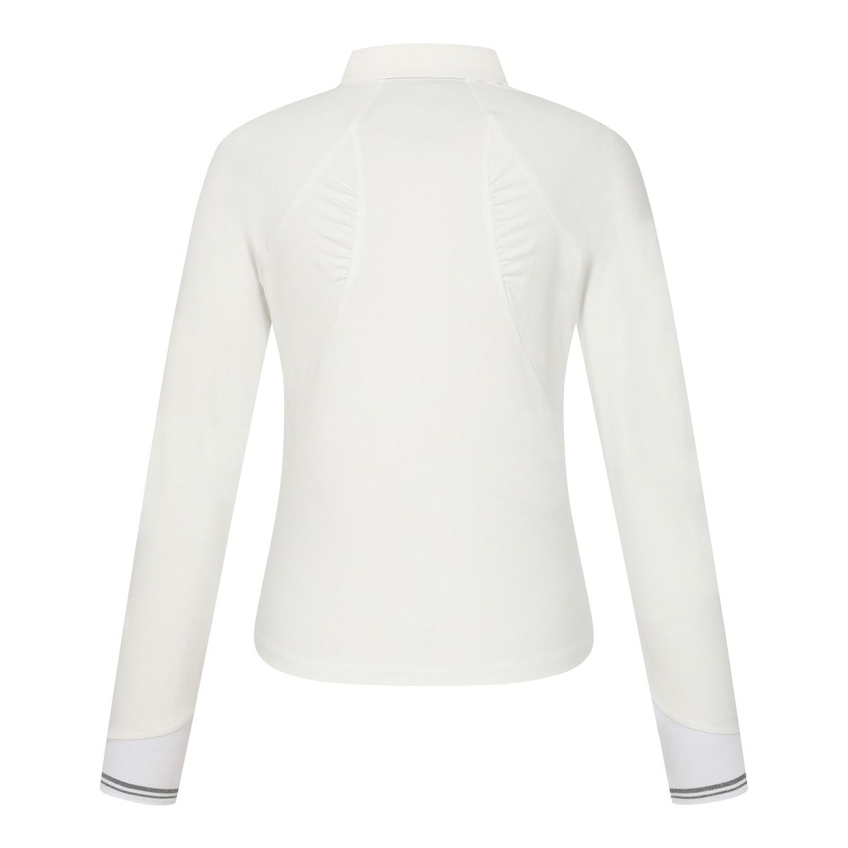 테일러메이드 어패럴(TAYLORMADE APPAREL) 여성 소매 시보리 카라 티셔츠 TTO-71HG42-101