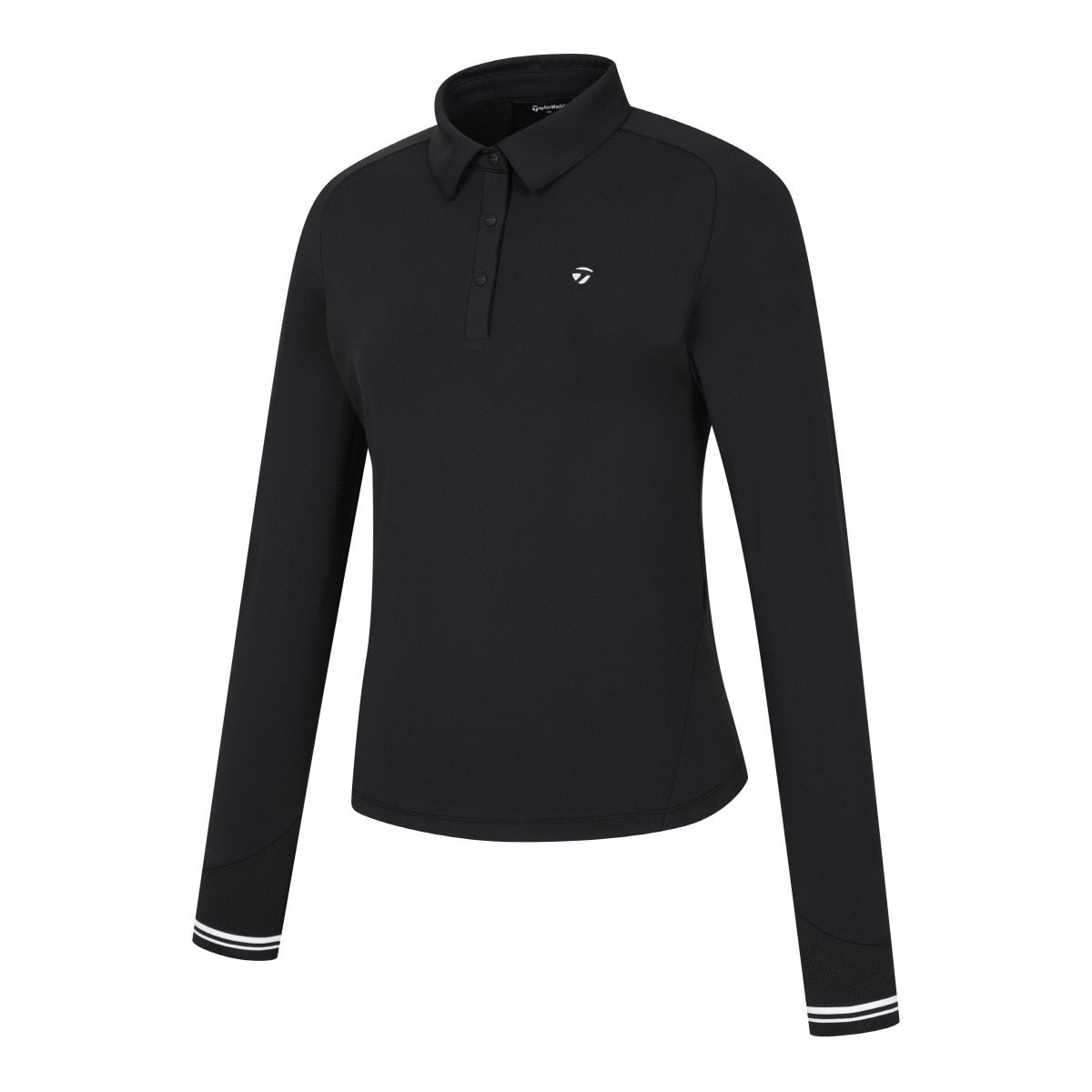 테일러메이드 어패럴(TAYLORMADE APPAREL) 여성 소매 시보리 카라 티셔츠 TTO-71HG42-199