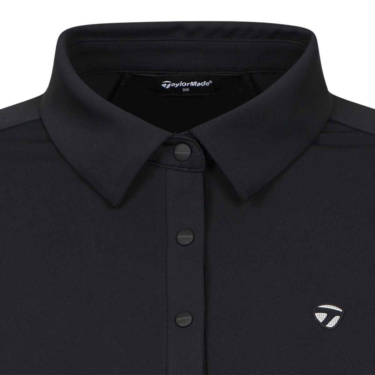 테일러메이드 어패럴(TAYLORMADE APPAREL) 여성 소매 시보리 카라 티셔츠 TTO-71HG42-199