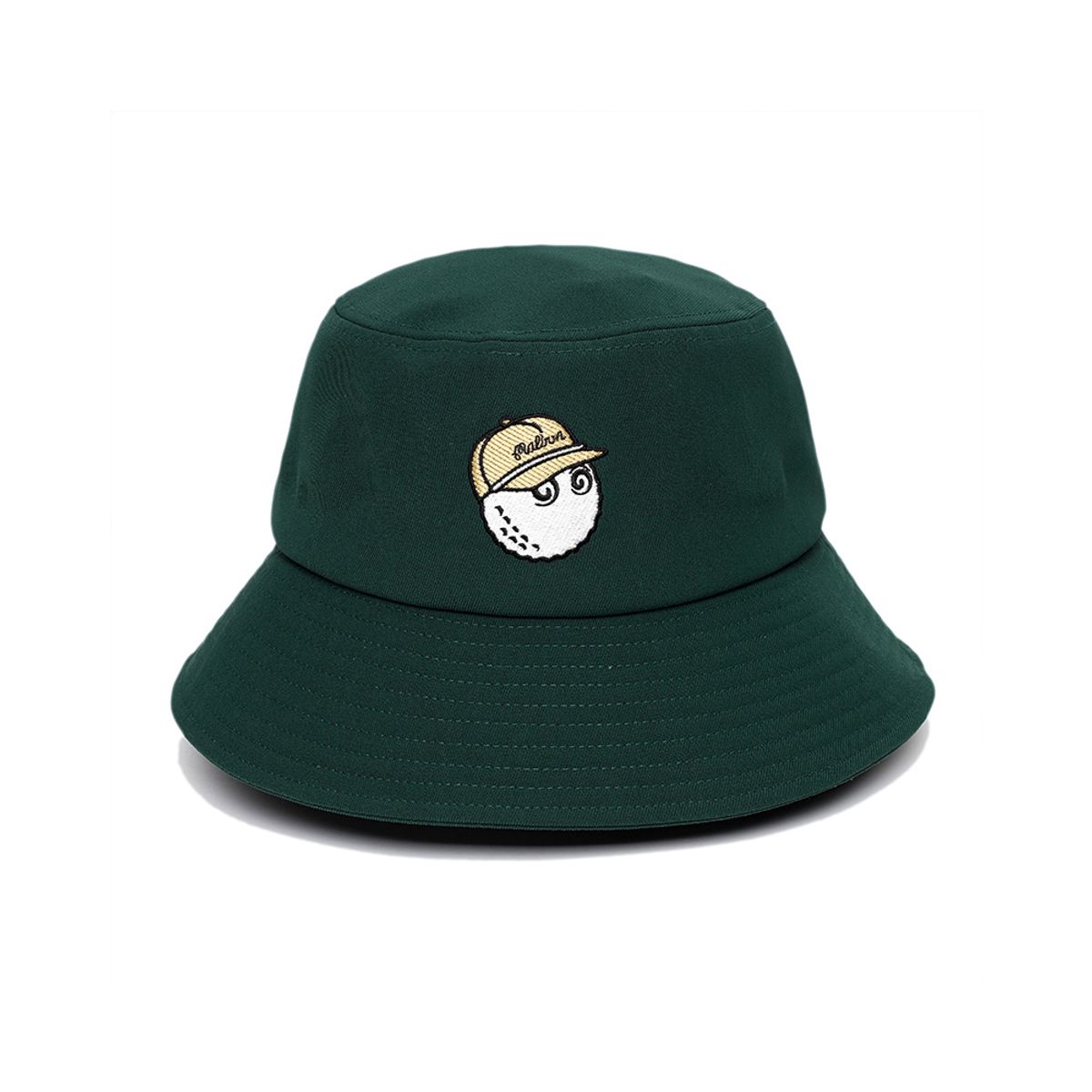 말본 골프(MALBON GOLF) 말본 로고 티 홀더 버킷햇 GREEN