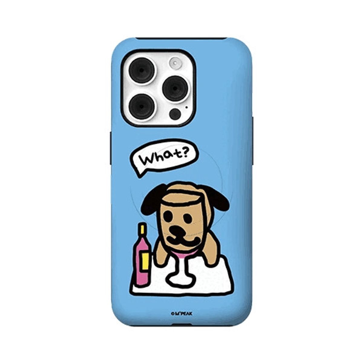 엠픽(MPEAK) 동물친구들 M맥세이프 터프 폰케이스 귀여운 아이폰16