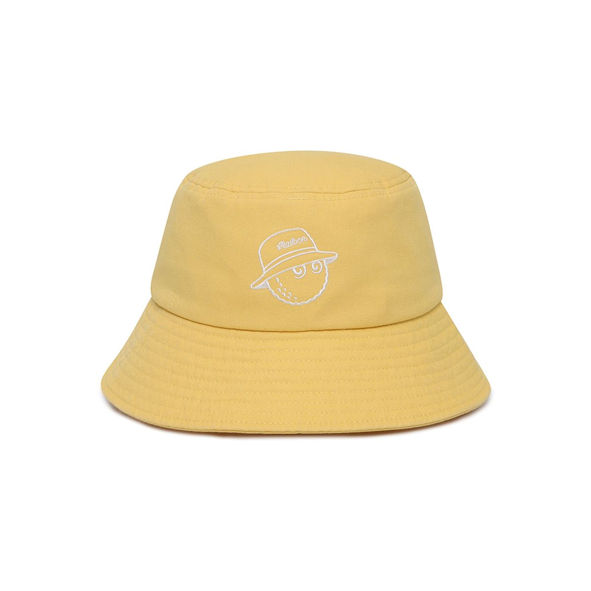 말본 골프(MALBON GOLF) 베이직 레터링 버킷햇 YELLOW