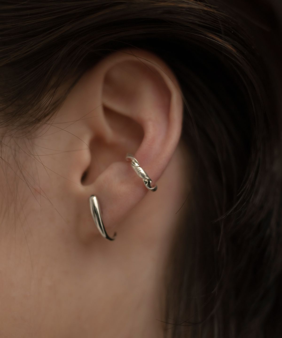 노비스도쿄(NOVICE TOKYO) 미니 드롭 피어스 Mini Drop Pierce / Silver