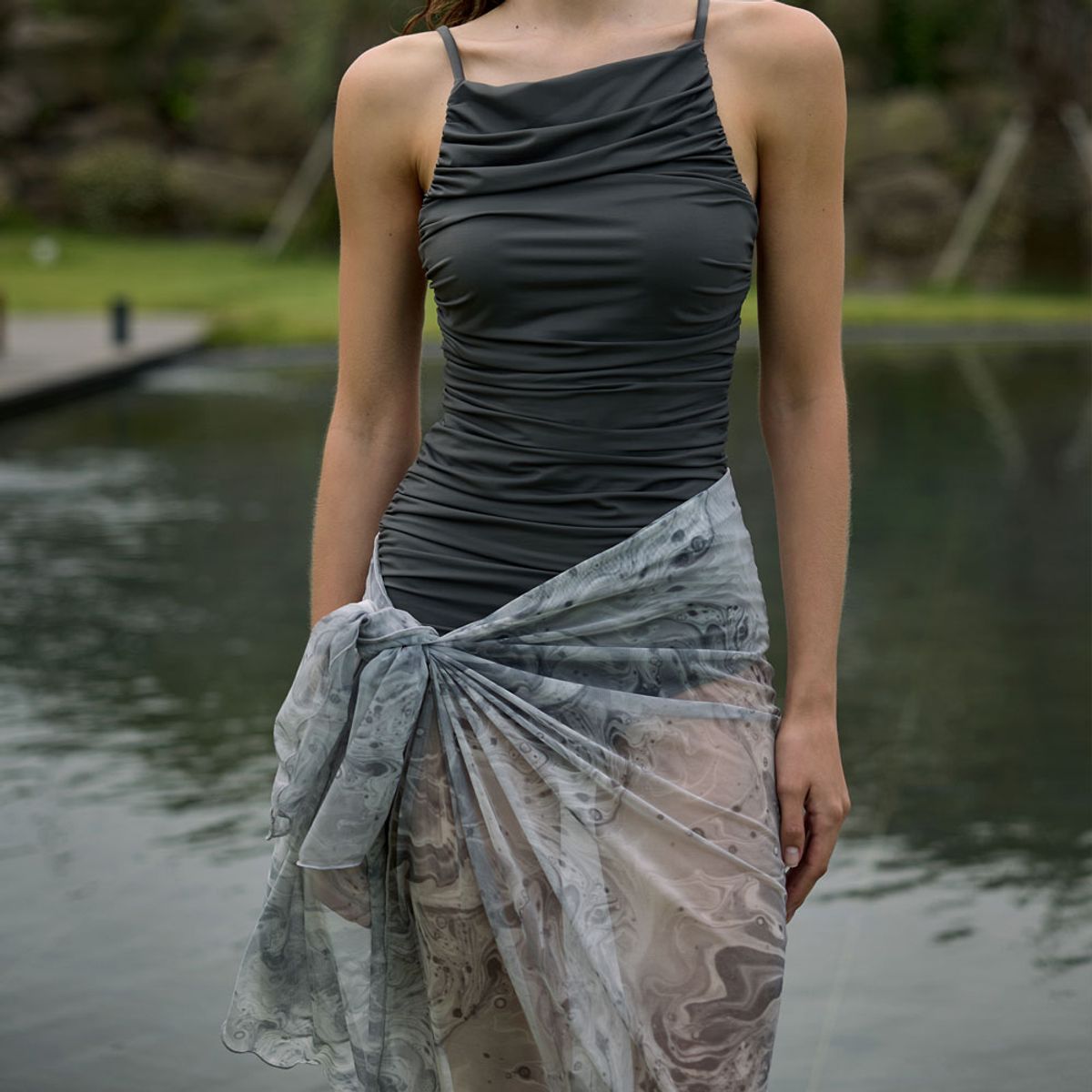 디에브(D.EV) Sorendi sarong_Misty (그레이)