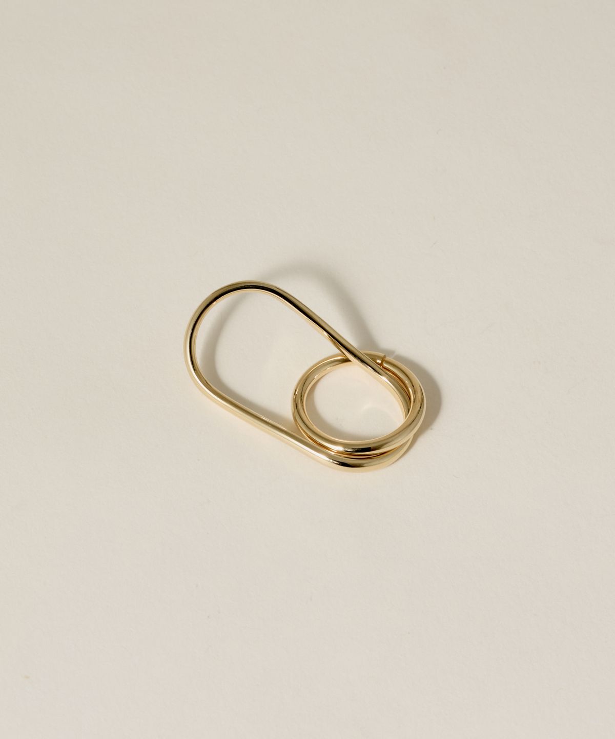 노비스도쿄(NOVICE TOKYO) 뉘앙스 더블 핑거 링 Nuance Double Finger Ring / Gold