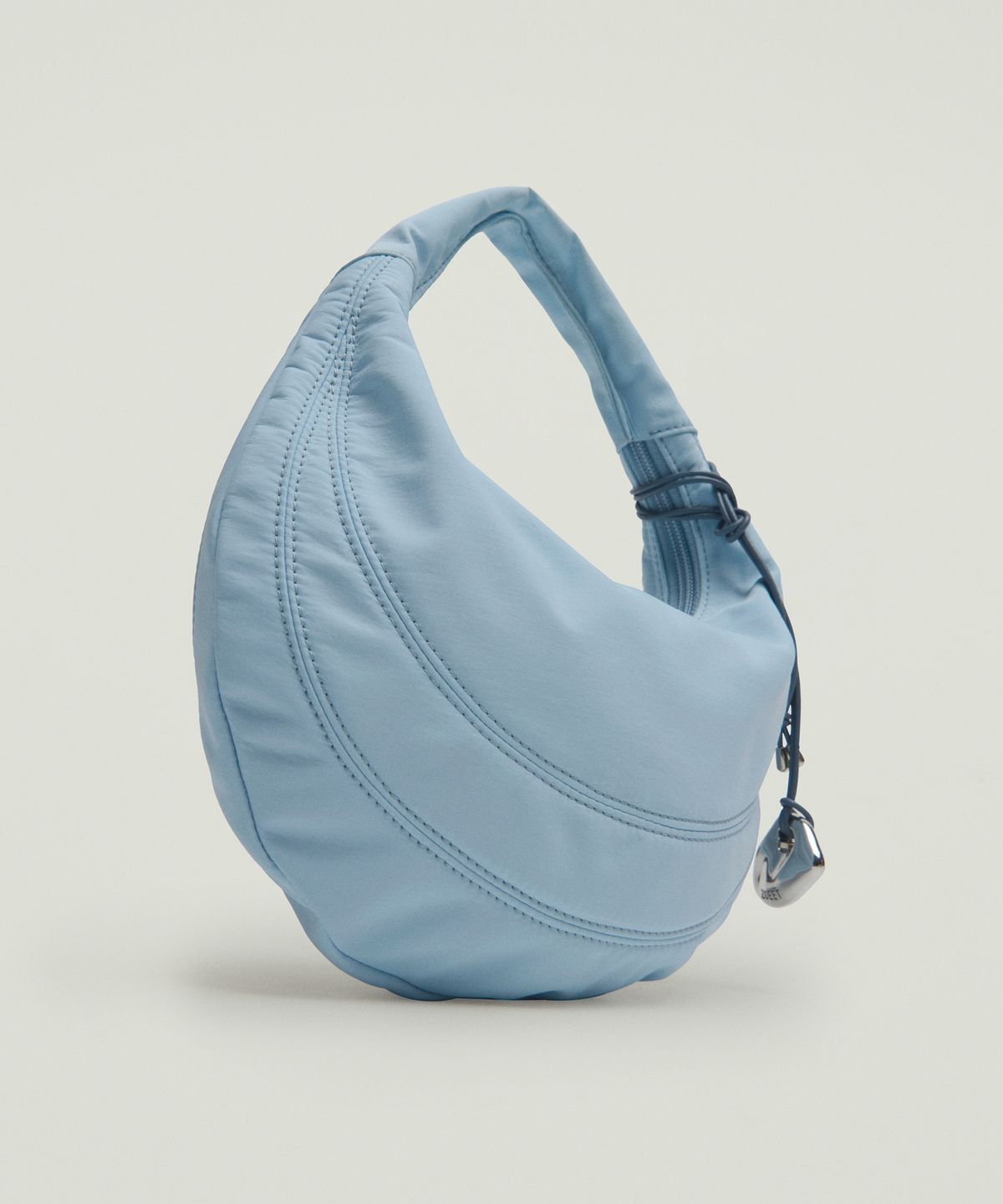 조에뜨(ZOEET) PEBBLE MINI TOTE FABRIC BAG (SKY)