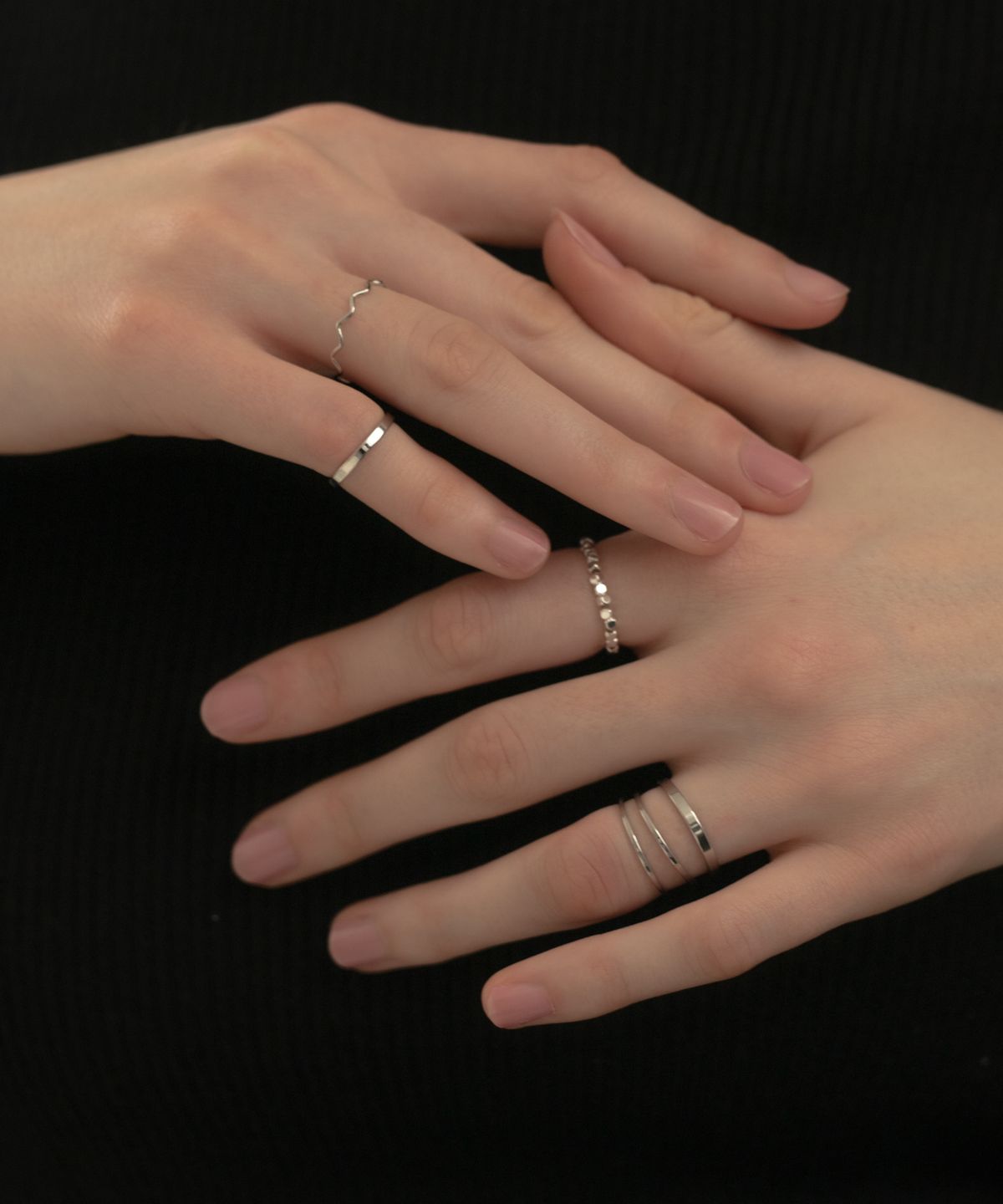 노비스도쿄(NOVICE TOKYO) 페블즈 링 Pebbles Ring / Silver