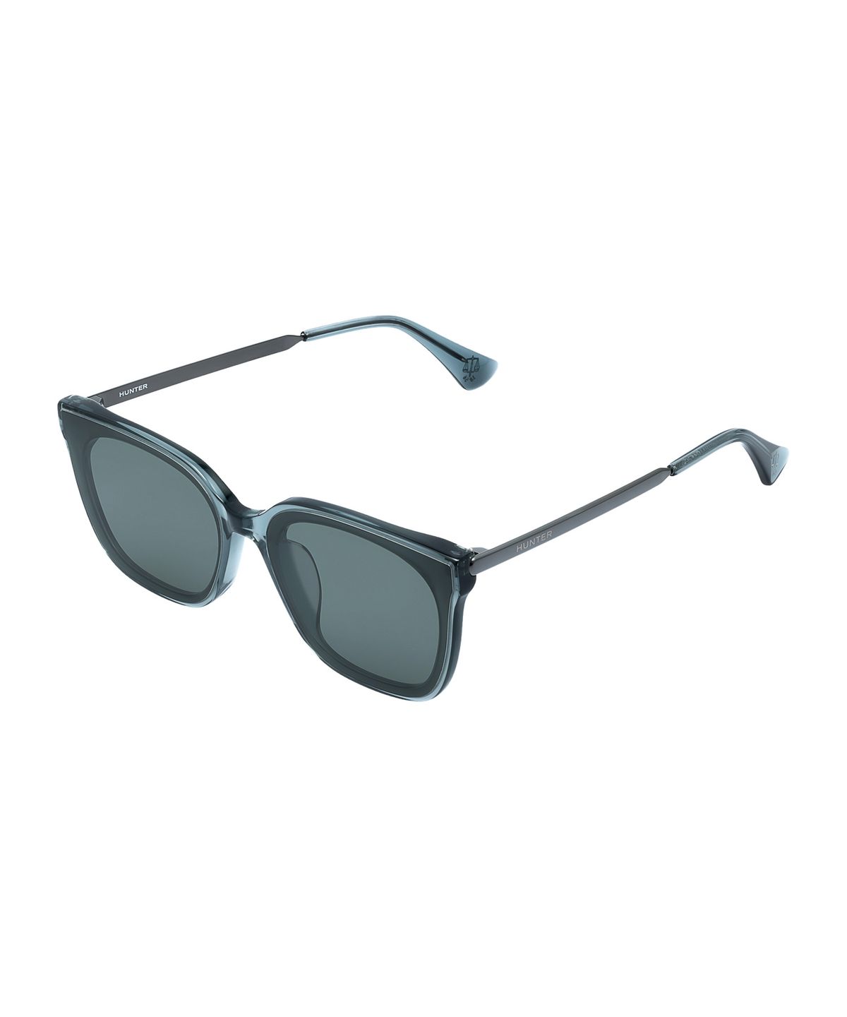헌터 아이웨어(HUNTEREYEWEAR) [UNISEX] 플랫바 스퀘어 선글라스 - 카키 HTA02