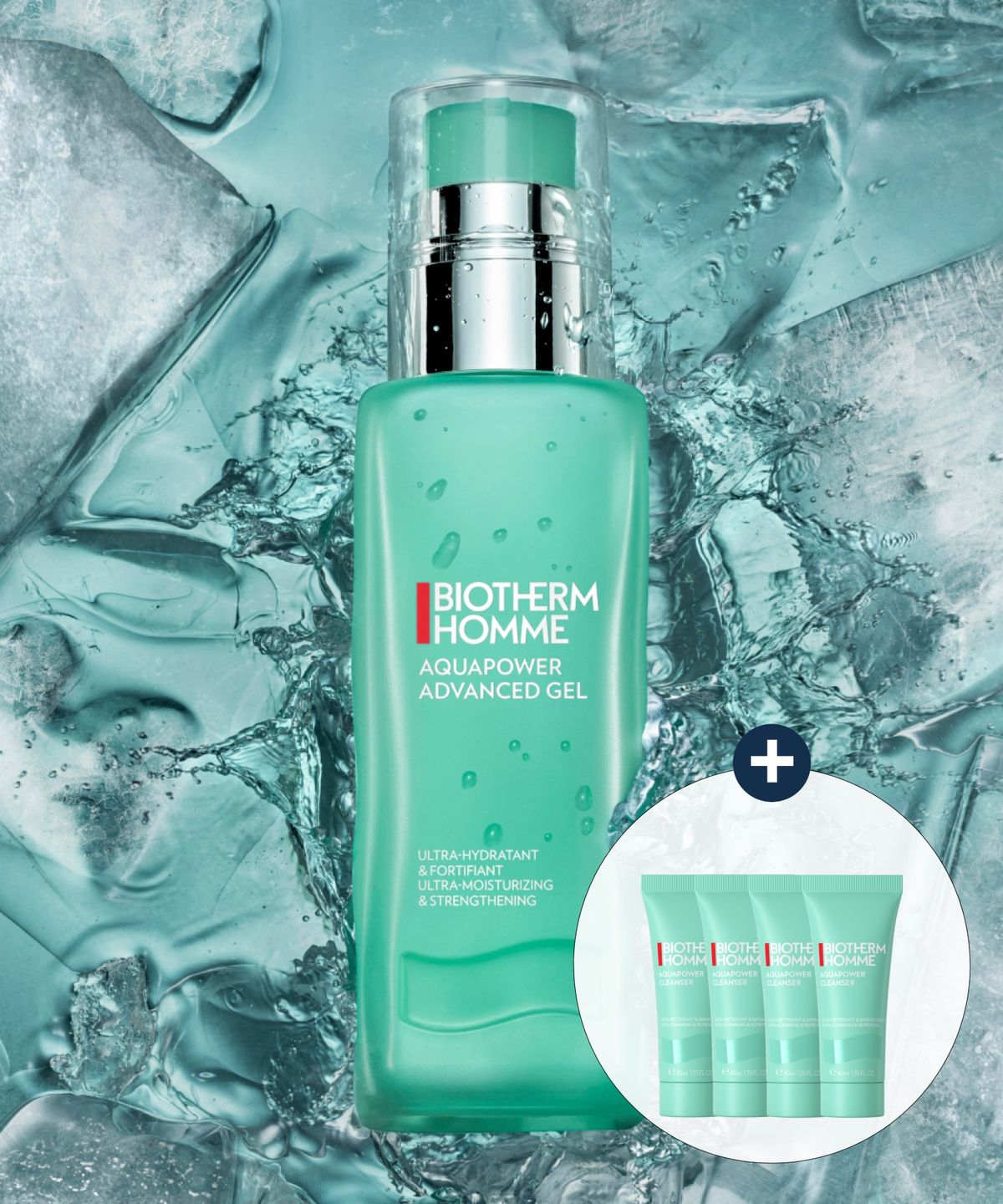 비오템(BIOTHERM) 아쿠아파워 어드밴스드 젤 로션 PRO 100ml 세트(+53,000원 상당 아쿠아파워 클렌저 정품용량 증정)