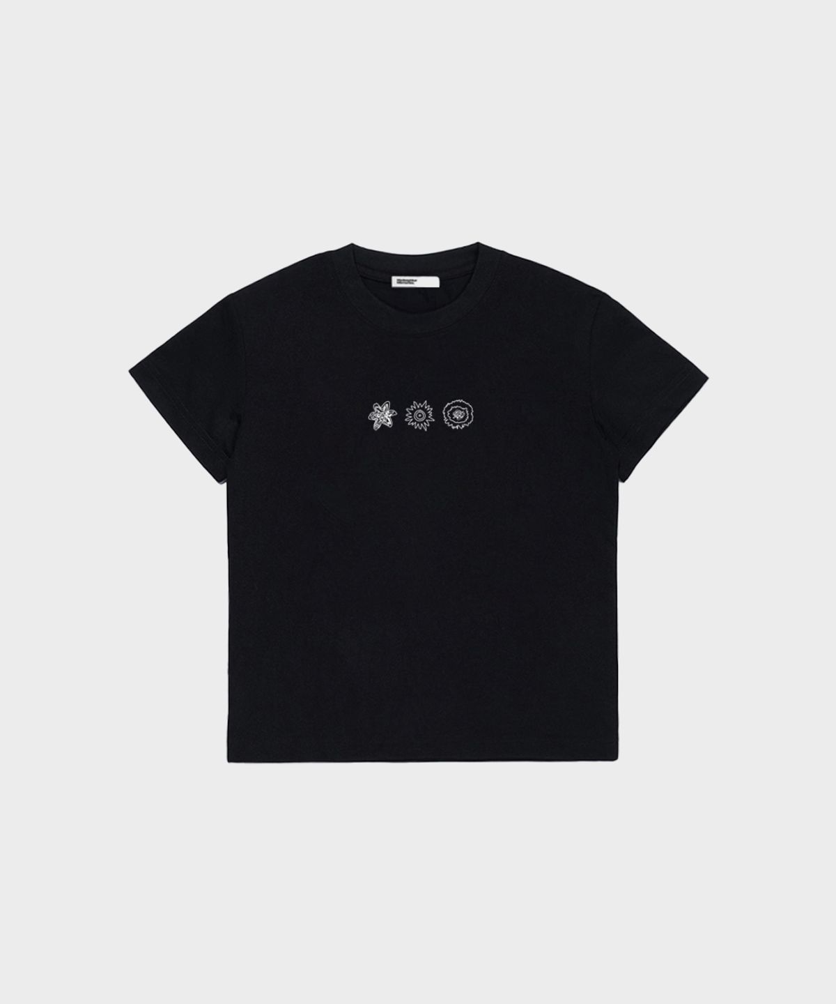 마이딥블루메모리즈(MY DEEP BLUE MEMORIES) (W) Nativity Mm Crop Tee (WHITE)