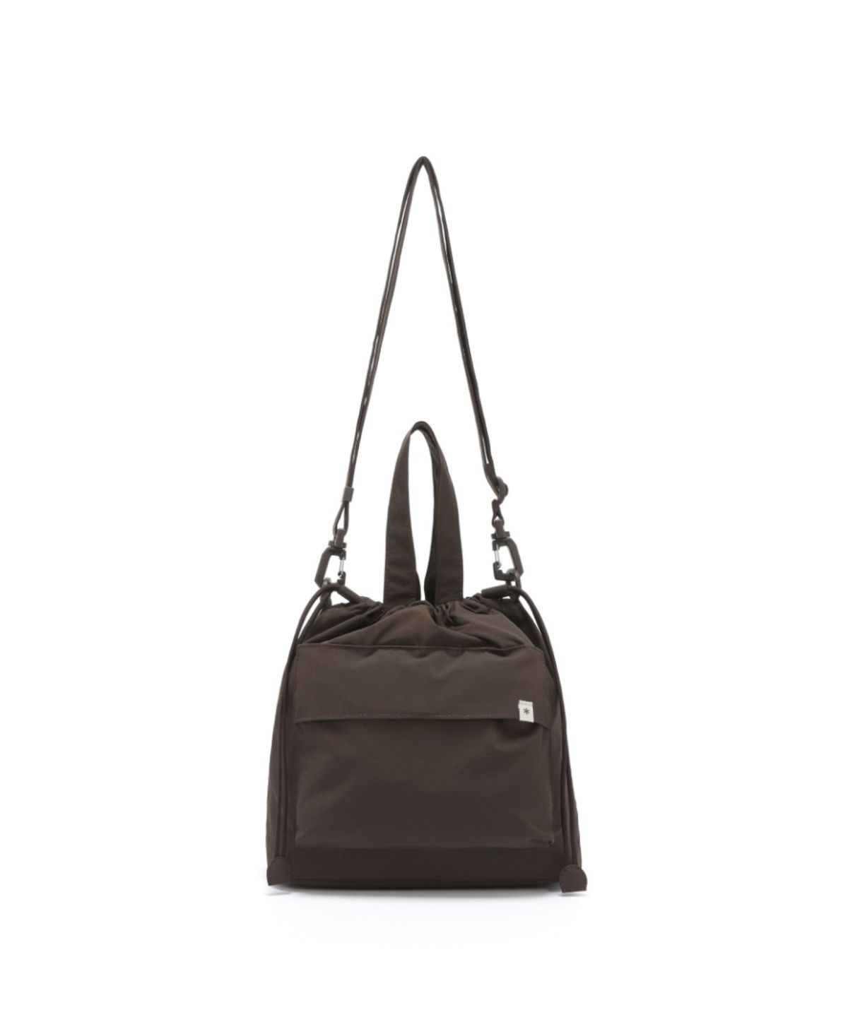 스노우피크 어패럴(SNOWPEAK APPAREL) 캠플 미디움 버킷백 (S25ZWCBB12) Choco Brown