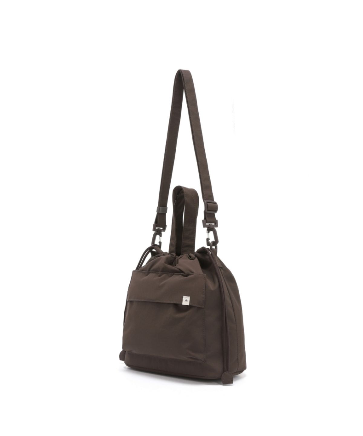 스노우피크 어패럴(SNOWPEAK APPAREL) 캠플 미디움 버킷백 (S25ZWCBB12) Choco Brown