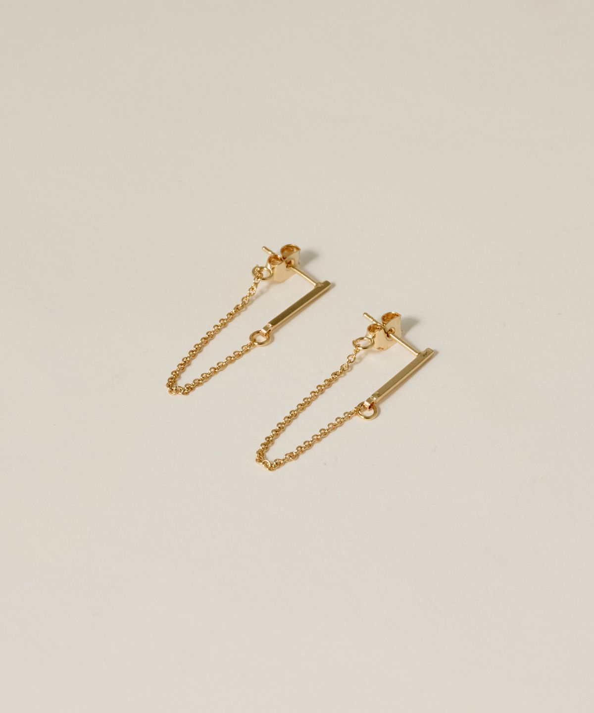 노비스도쿄(NOVICE TOKYO) 스틱 체인 피어스 Stick Chain Pierce / Gold
