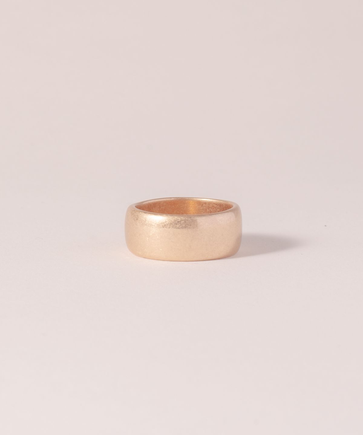 노비스도쿄(NOVICE TOKYO) 빈티지 와이드 밴드 링 Vintage Wide Band Ring / Gold