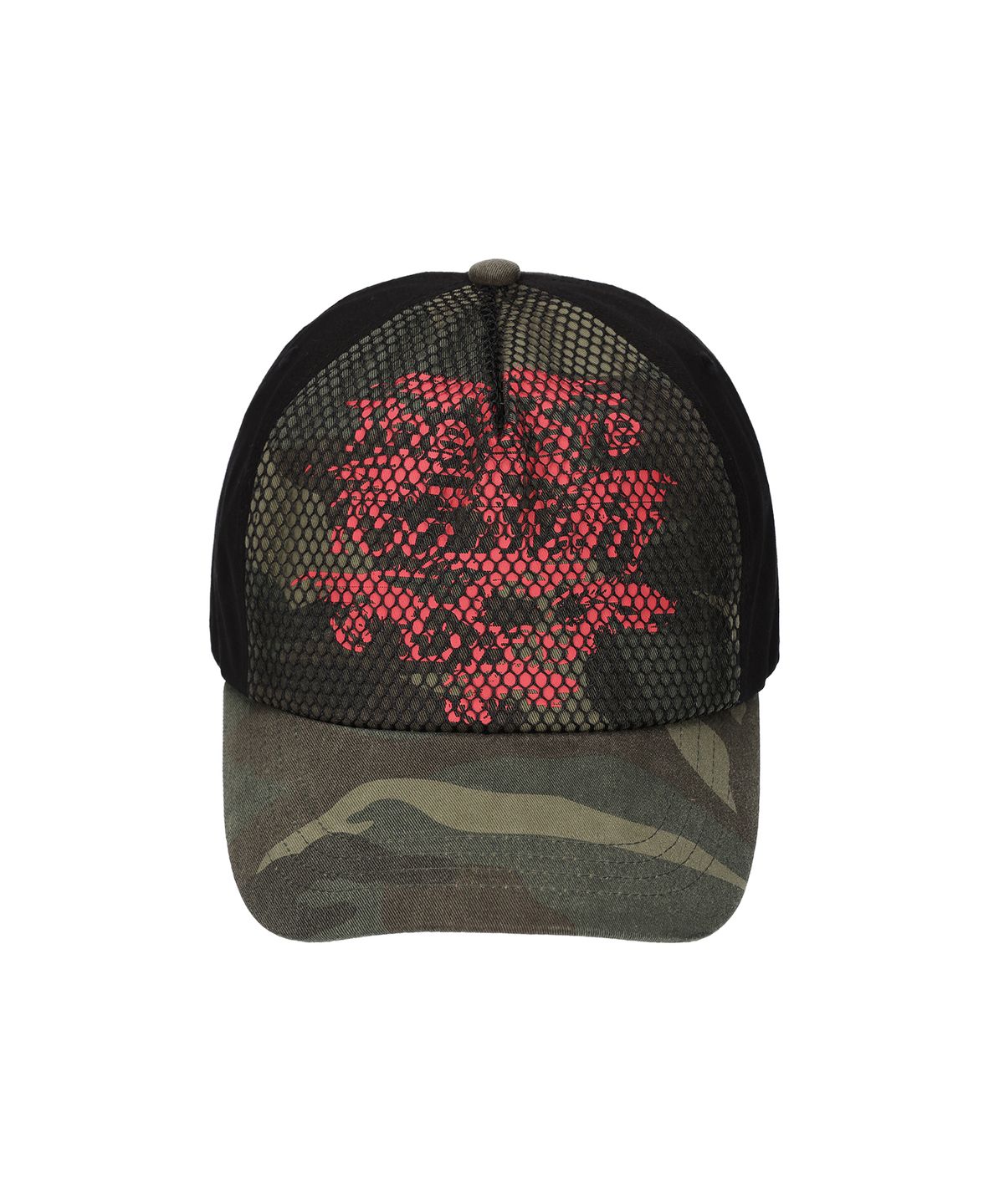 이시옷(ISEOT) Overmesh Glitched Cap_Camo