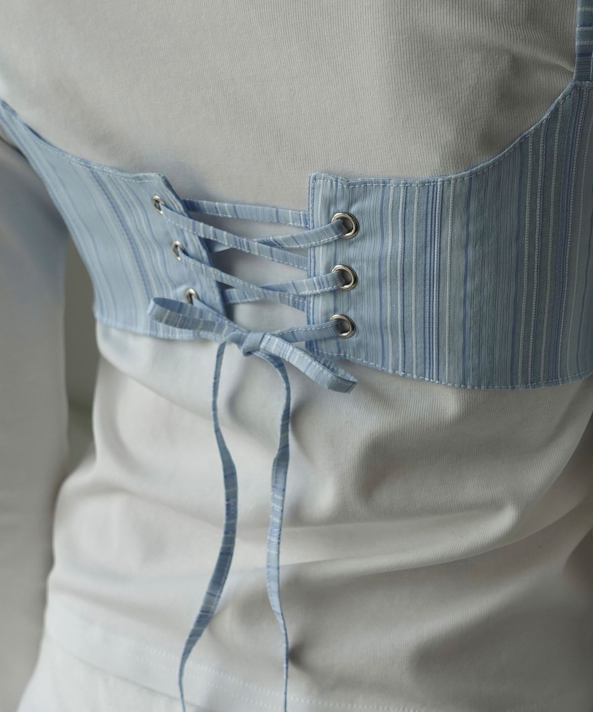 체리퀴리(CHERRYQUIRI) eyelet bustier cd - ivory