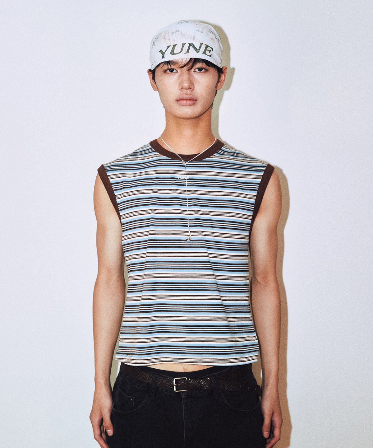 유네(YUNE) Island Bandana_[Khaki]