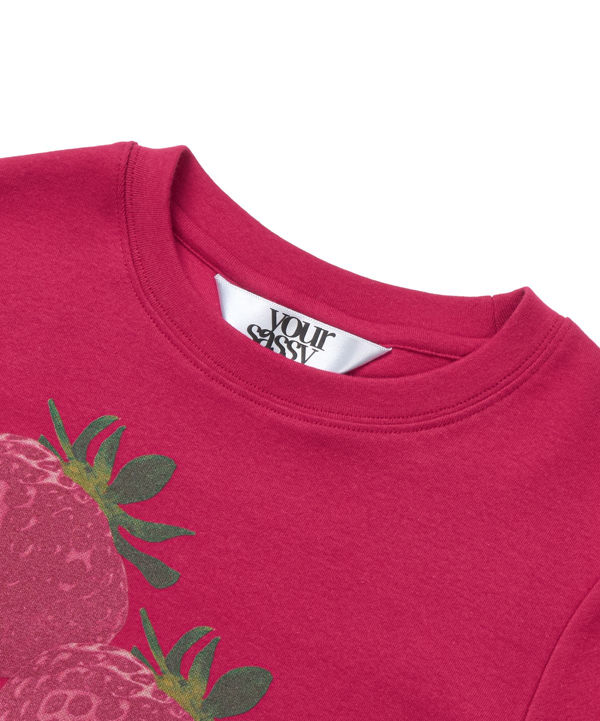유얼쎄시(YOUR SASSY) Fruit Fade Tee (STRAWBERRY)