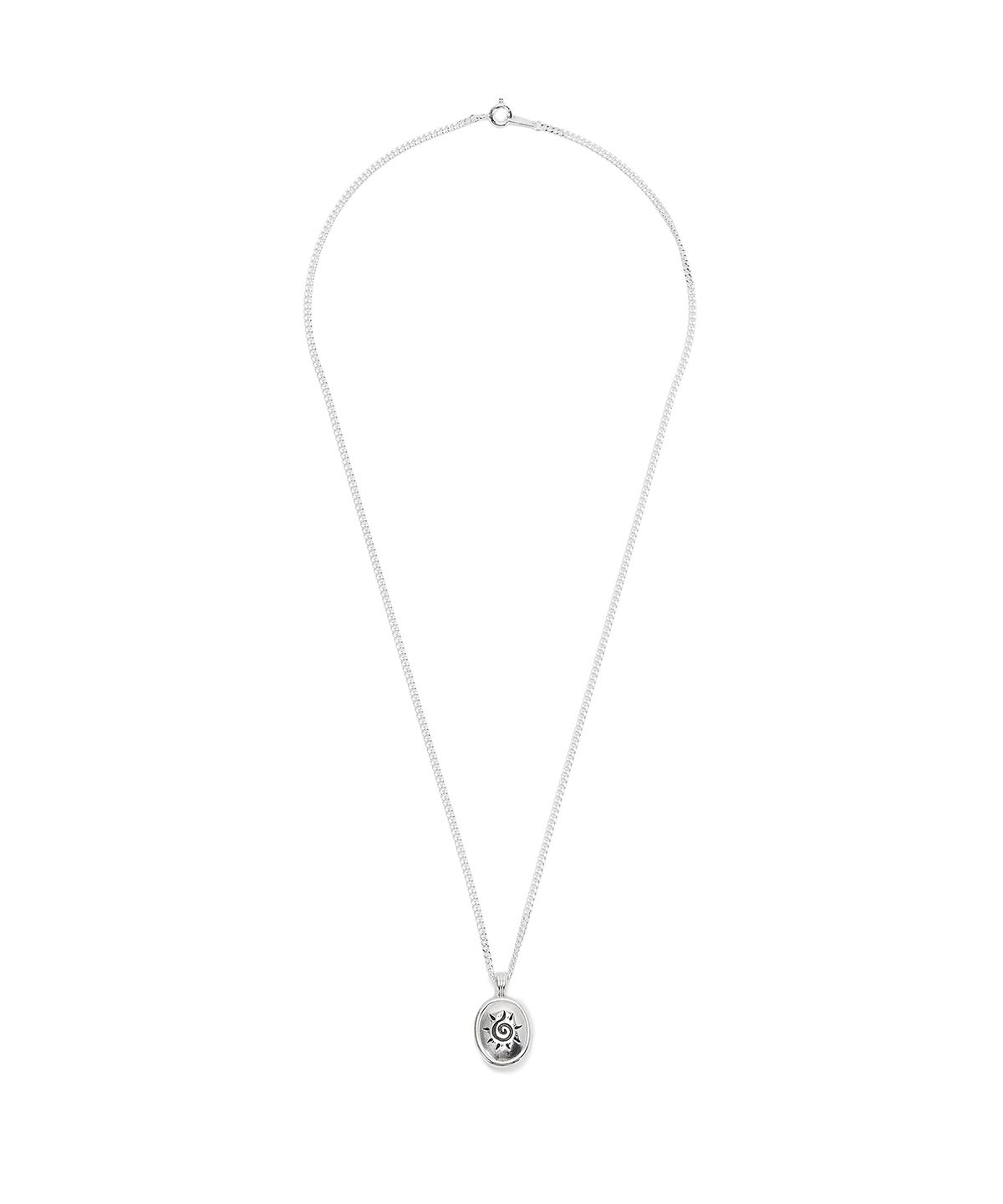 유네(YUNE) Pebble Sun Necklace_[Silver925]
