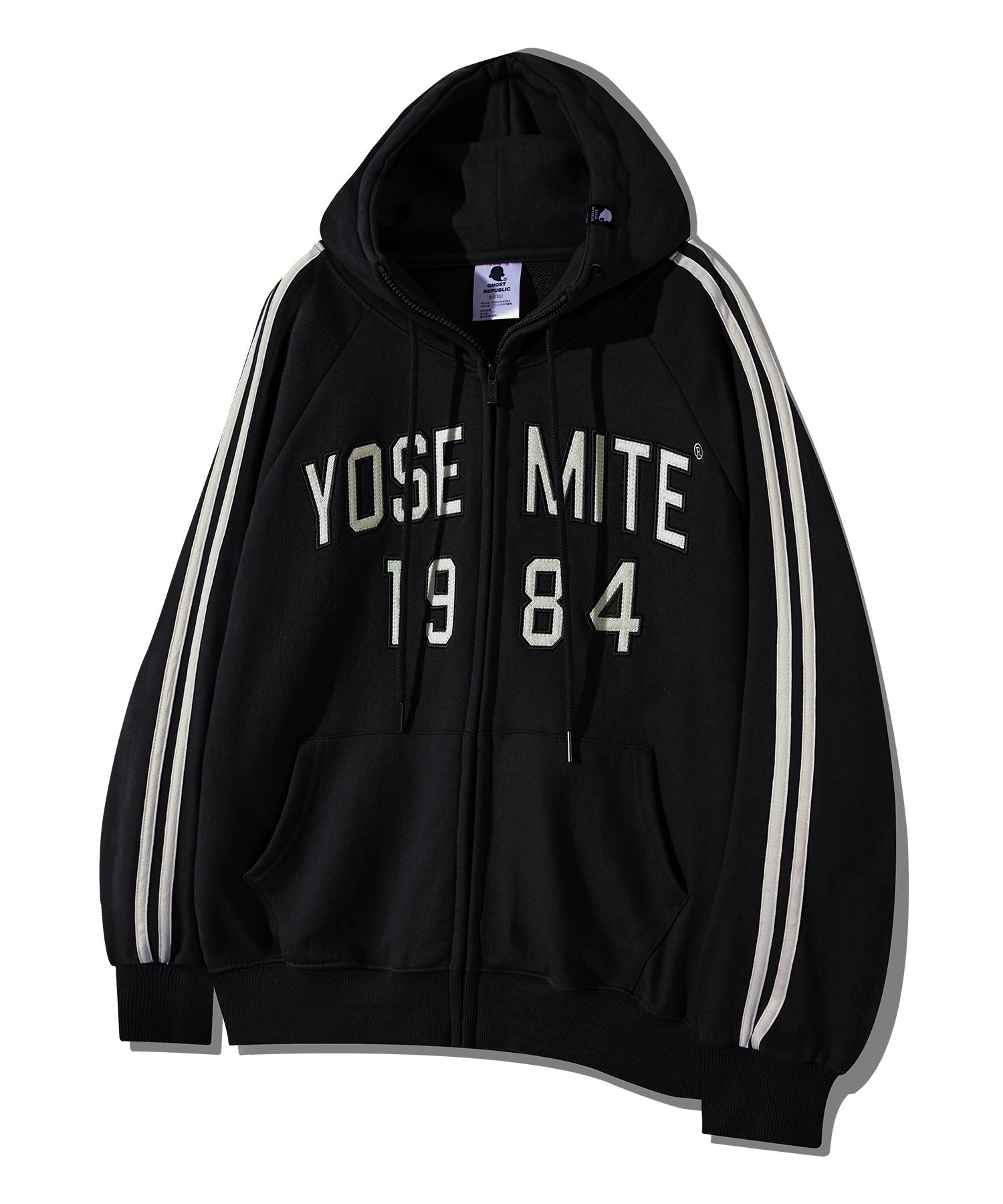 韓国発!【MONSTER REPUBLIC】 Movement Flower Hoodie/男女共用 MUSINSA公式 | GHOST REPUBLIC YOSEMITE Raglan Track Hoodie
