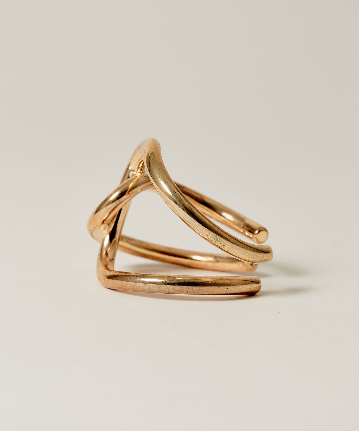 노비스도쿄(NOVICE TOKYO) 빅 크로스 링 Big Cross Ring / Gold