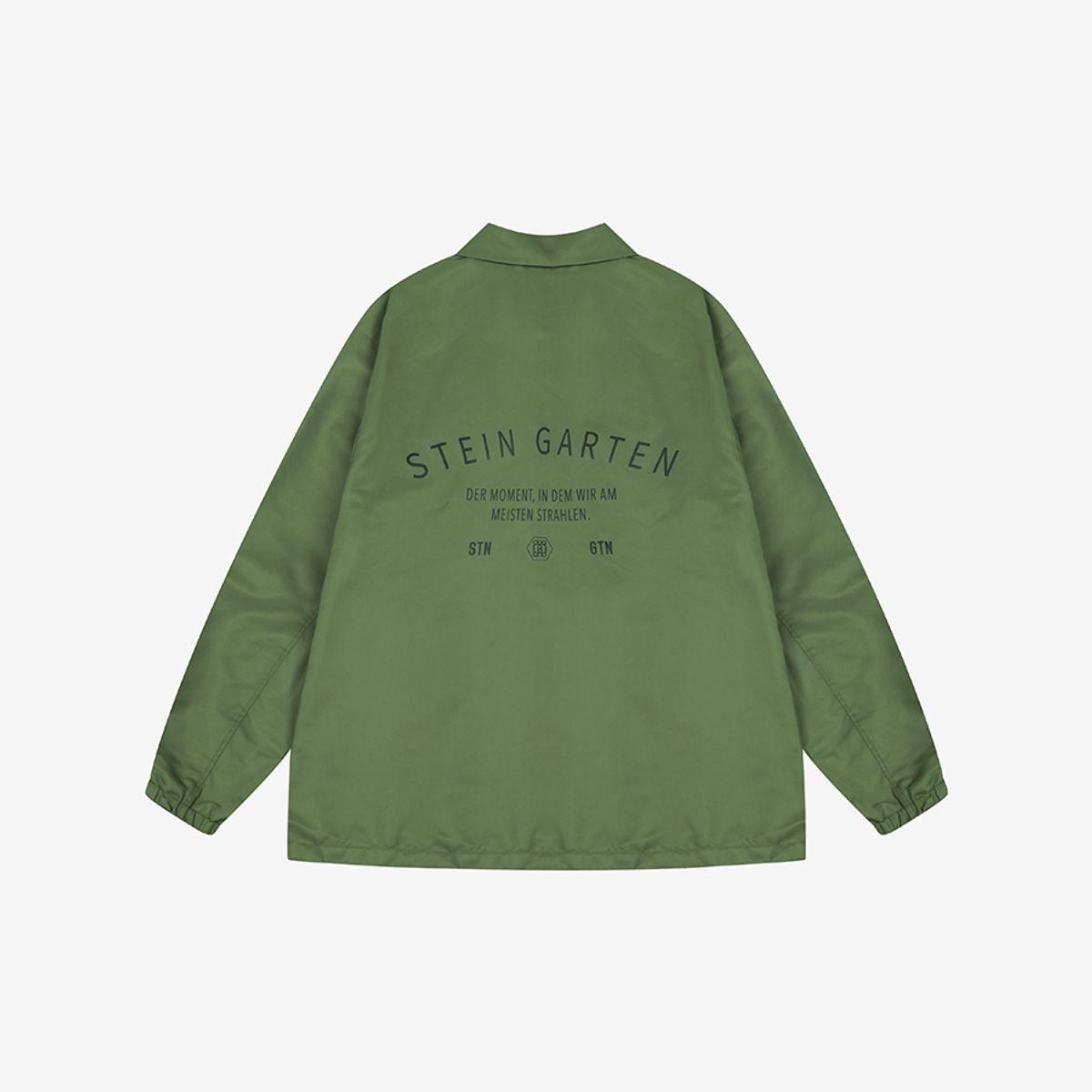 지이크(SIEG) [STEIN GARTEN] 나일론 밀리터리 오버핏 코치 자켓 카키 (PHMAH6919)
