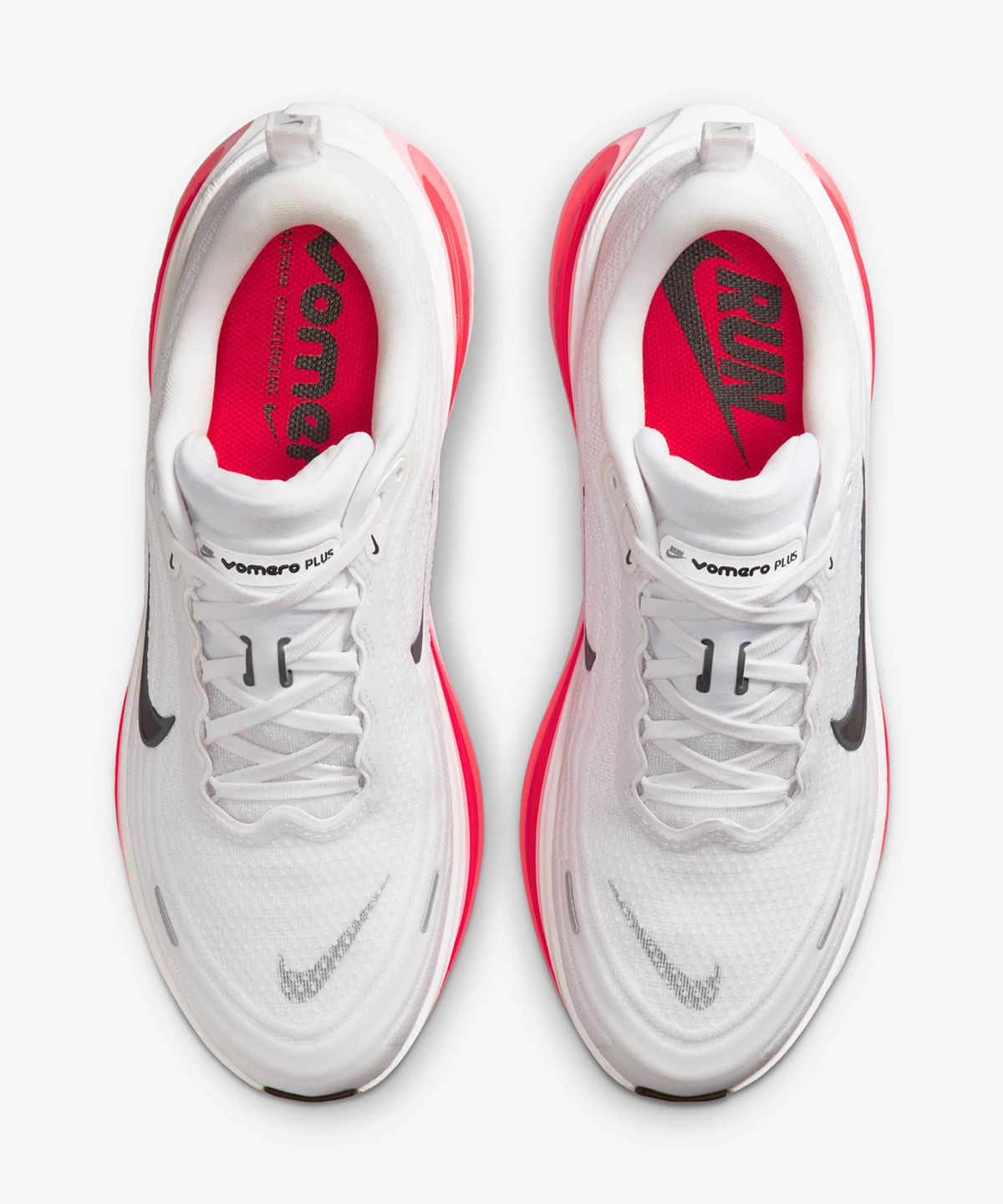 나이키(NIKE) 보메로 플러스 M - 화이트:브라이트 크림슨:메탈릭 실버:블랙 / HV8150-100