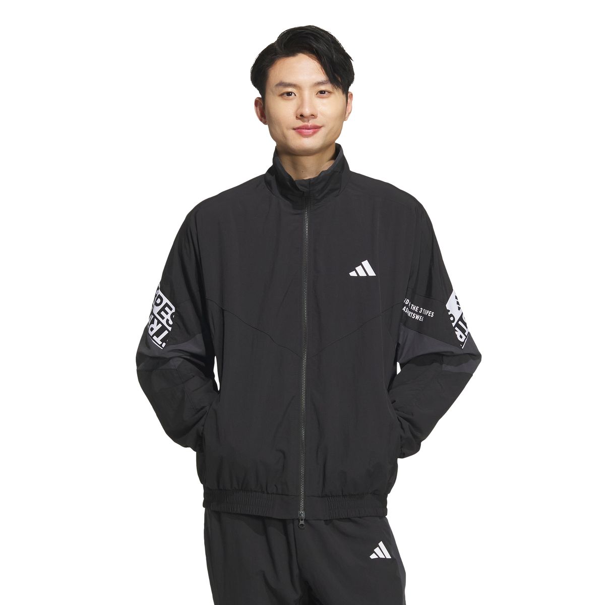 아디다스(ADIDAS) 워딩 팩 루즈 핏 메쉬 라인드 우븐 재킷 KA1265
