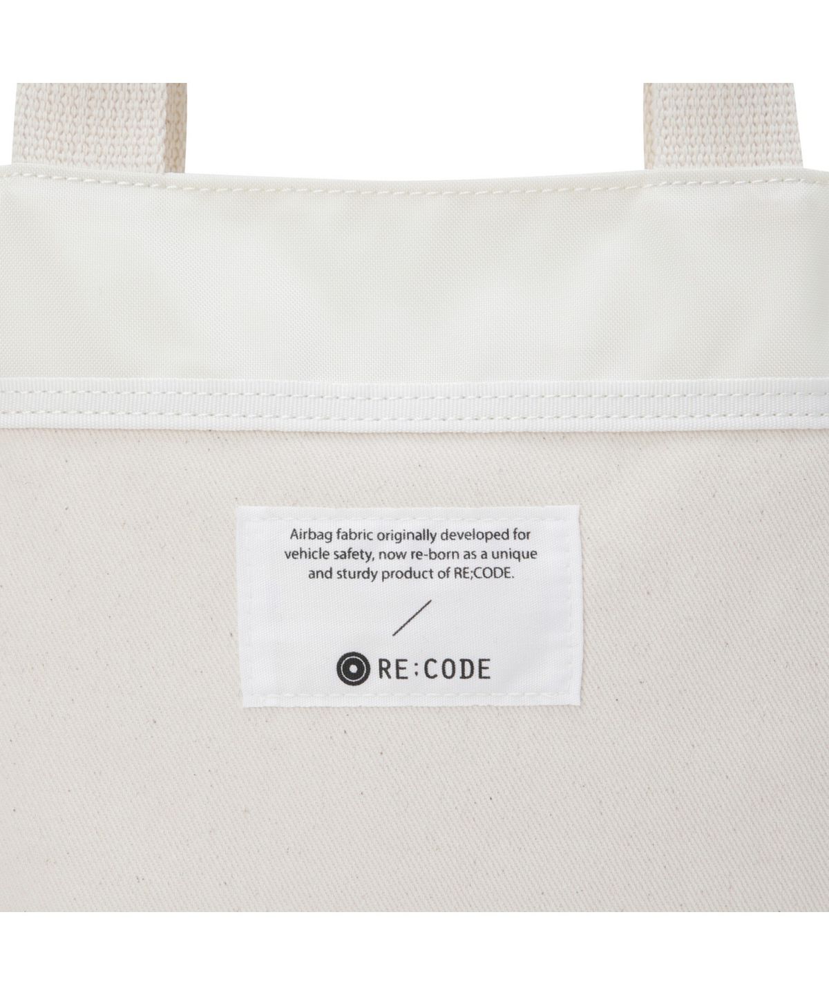 래코드(RECODE) Airbag Tote Bag_RYBAA24828IVX