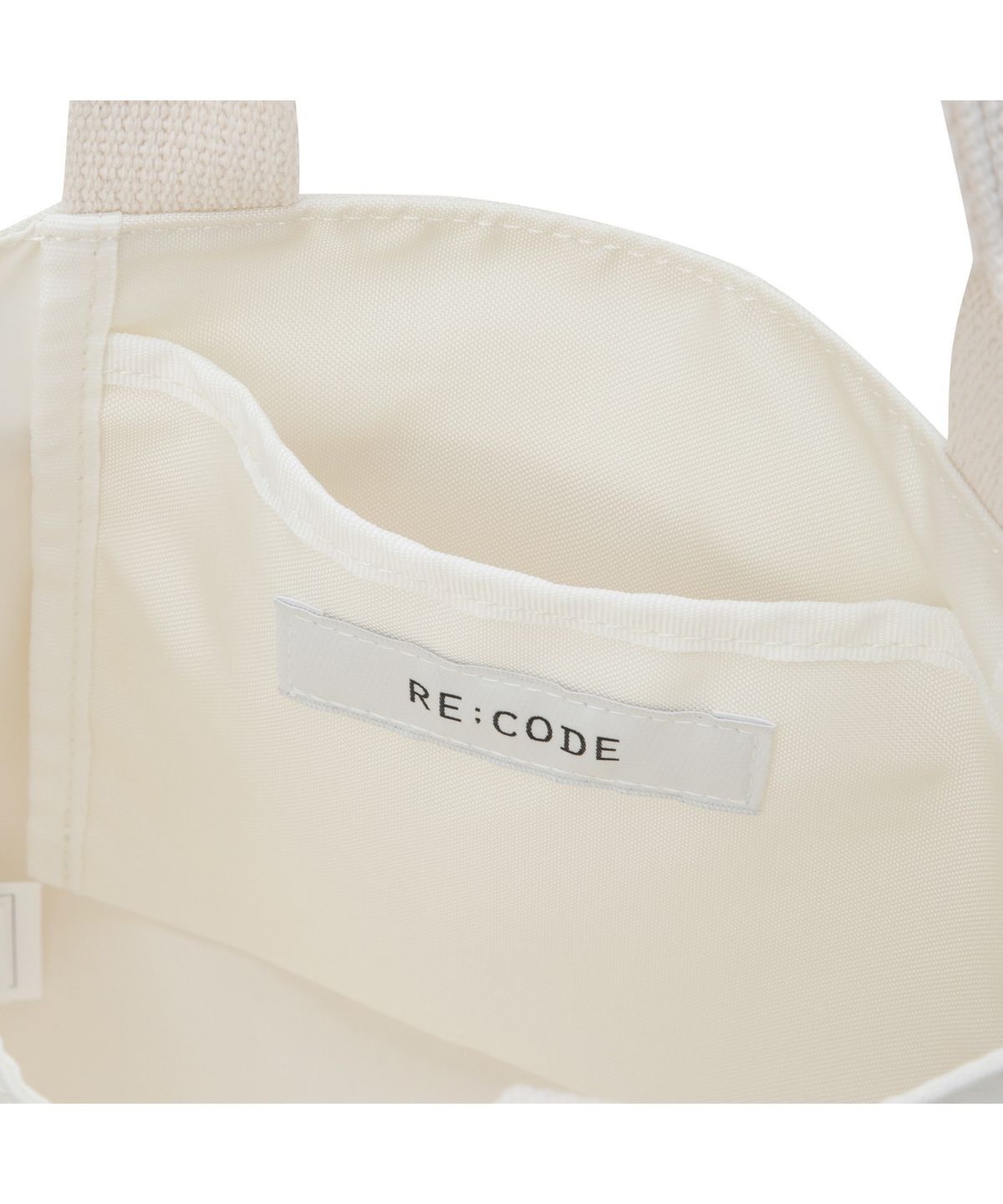 래코드(RECODE) Airbag Tote Bag_RYBAA24828IVX