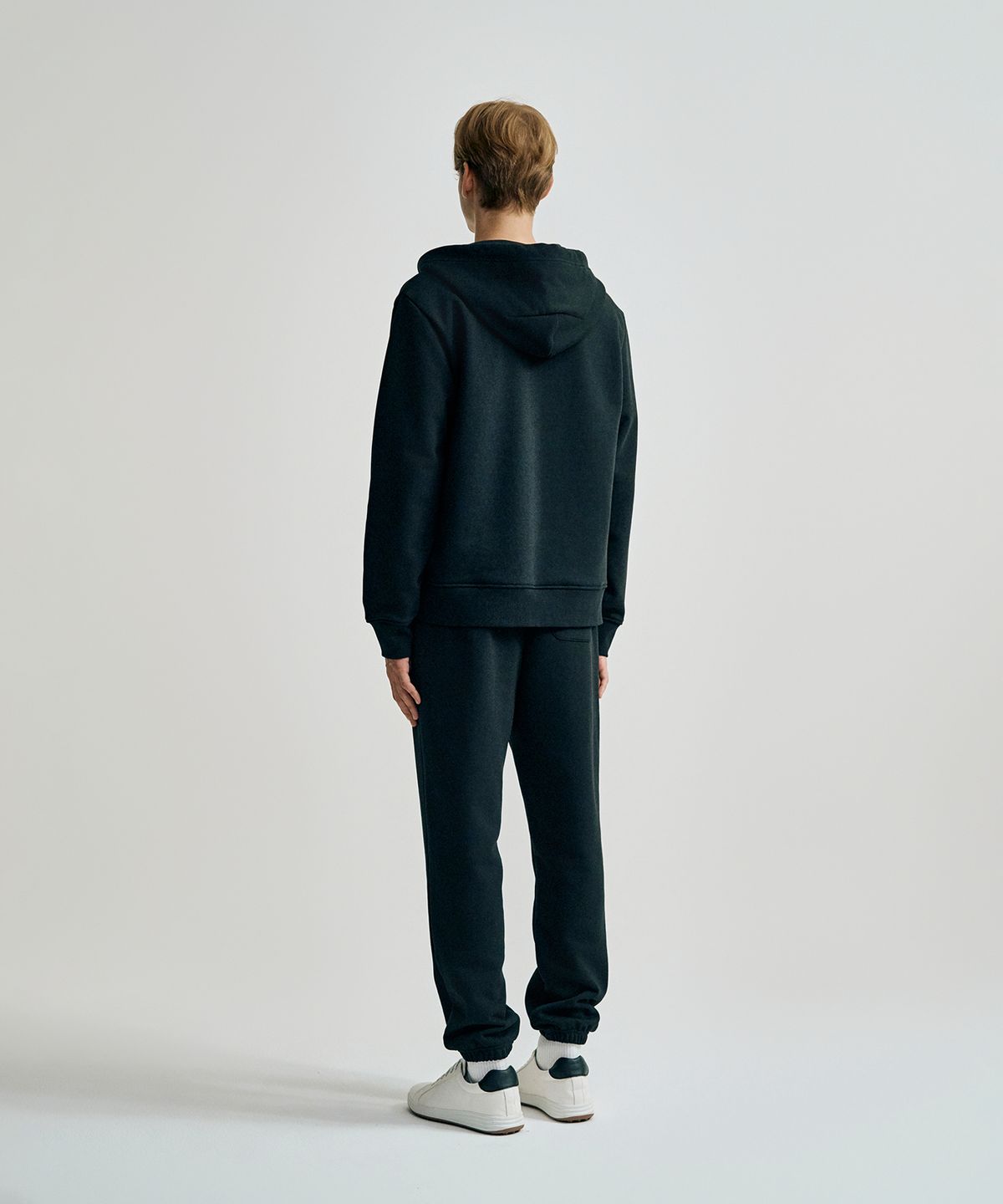 세르지오 타키니(SERGIO TACCHINI) M 쿠쉬라이트 프렌치 후드집업 (Black)