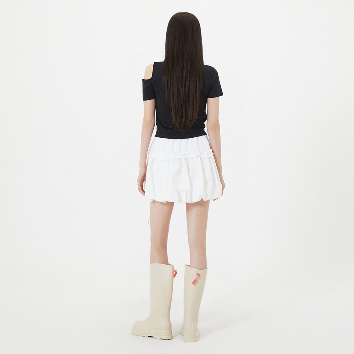 랩(LAP) 원숄더 셔링티셔츠 AR2CT567