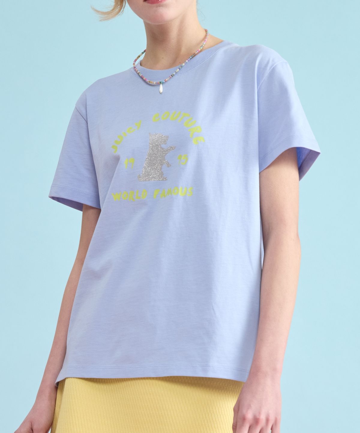 쥬시꾸뛰르 라이프웨어(JUICYCOUTURELIFEWEAR) 데일리 라이프 반팔티셔츠 (4colors)