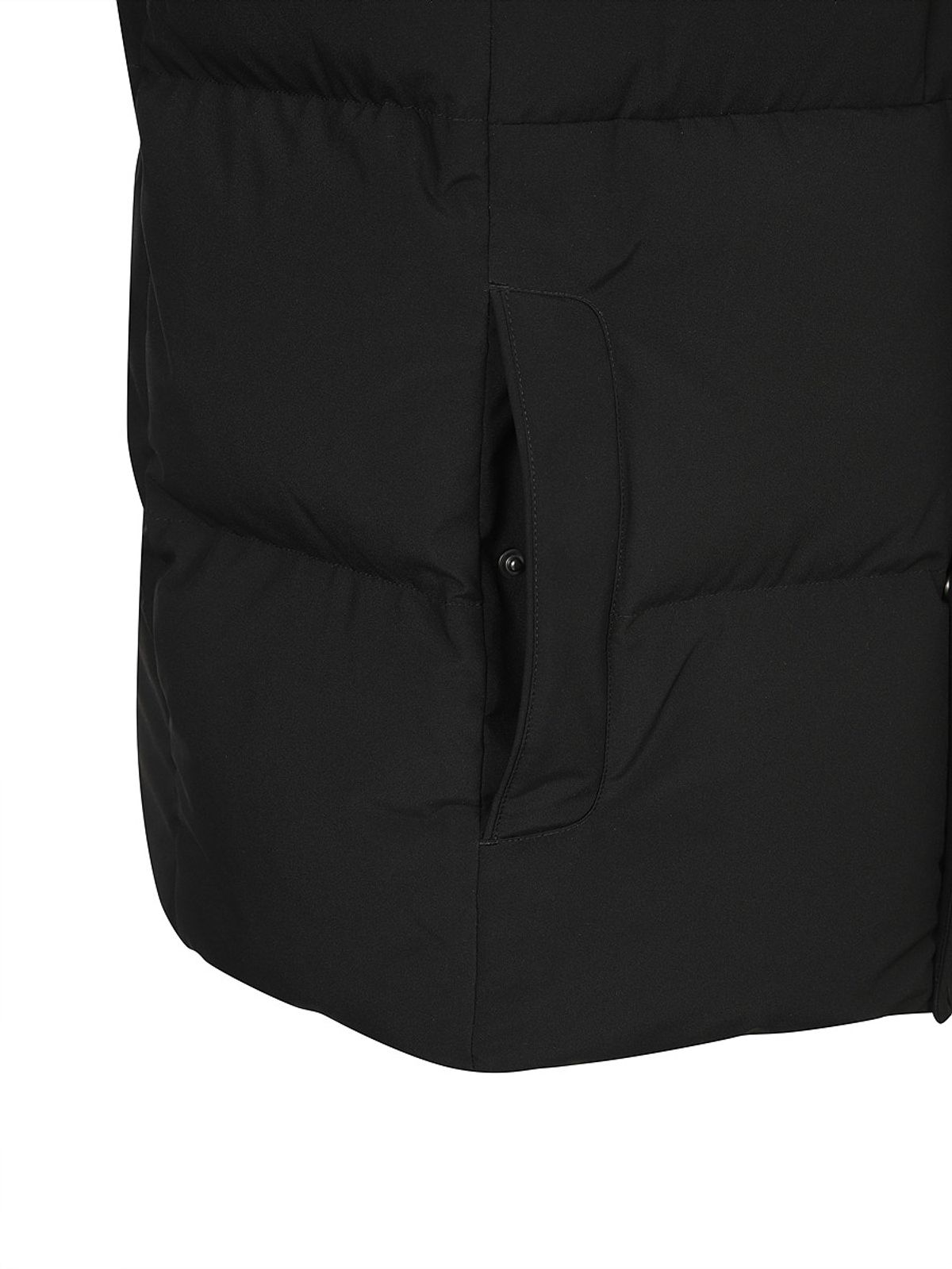 디스커버리 익스페디션(DISCOVERY EXPEDITION) 남성 레스터G 하이넥 구스다운 숏패딩 (BLACK)