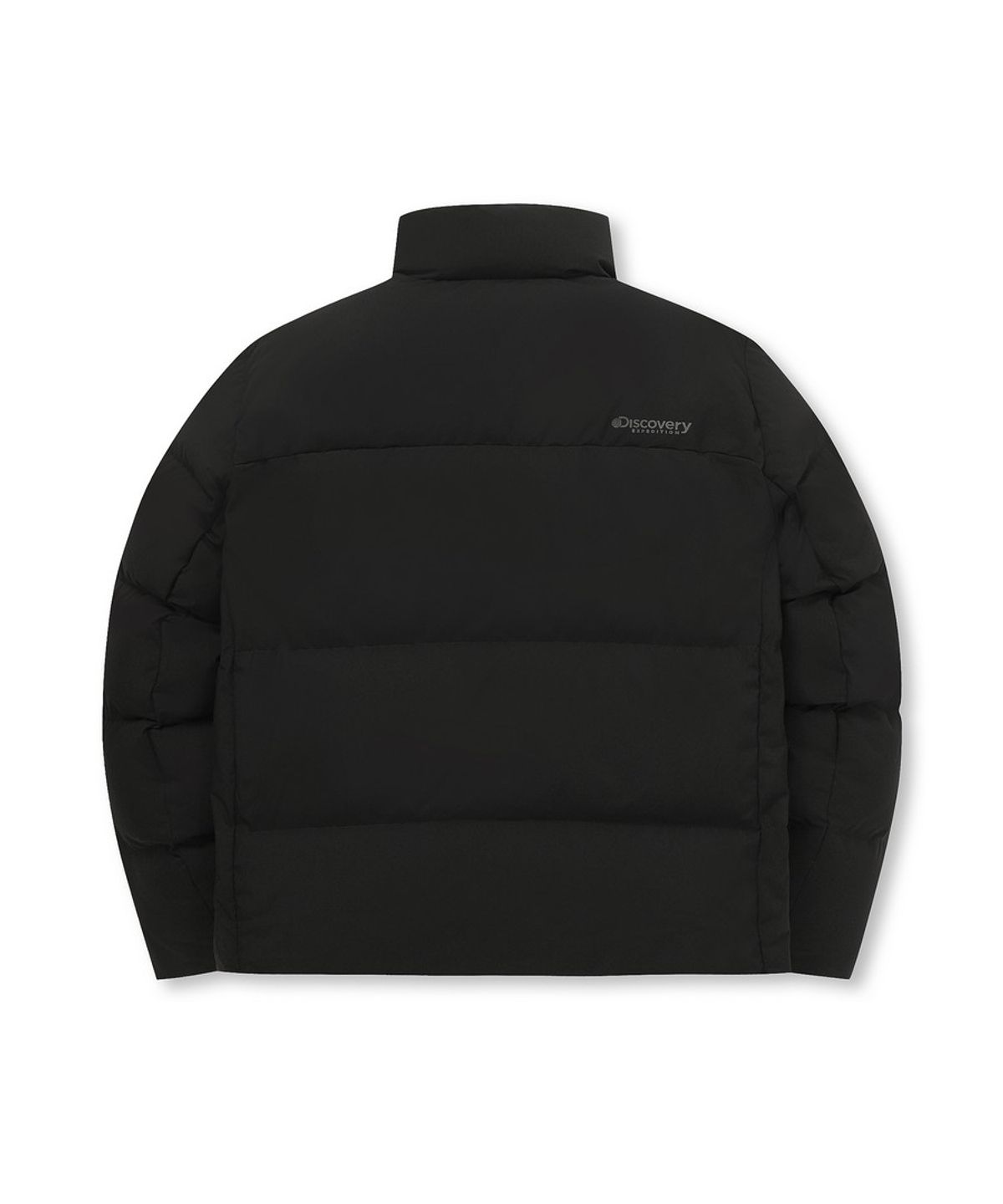 디스커버리 익스페디션(DISCOVERY EXPEDITION) 남성 레스터G 하이넥 구스다운 숏패딩 (BLACK)