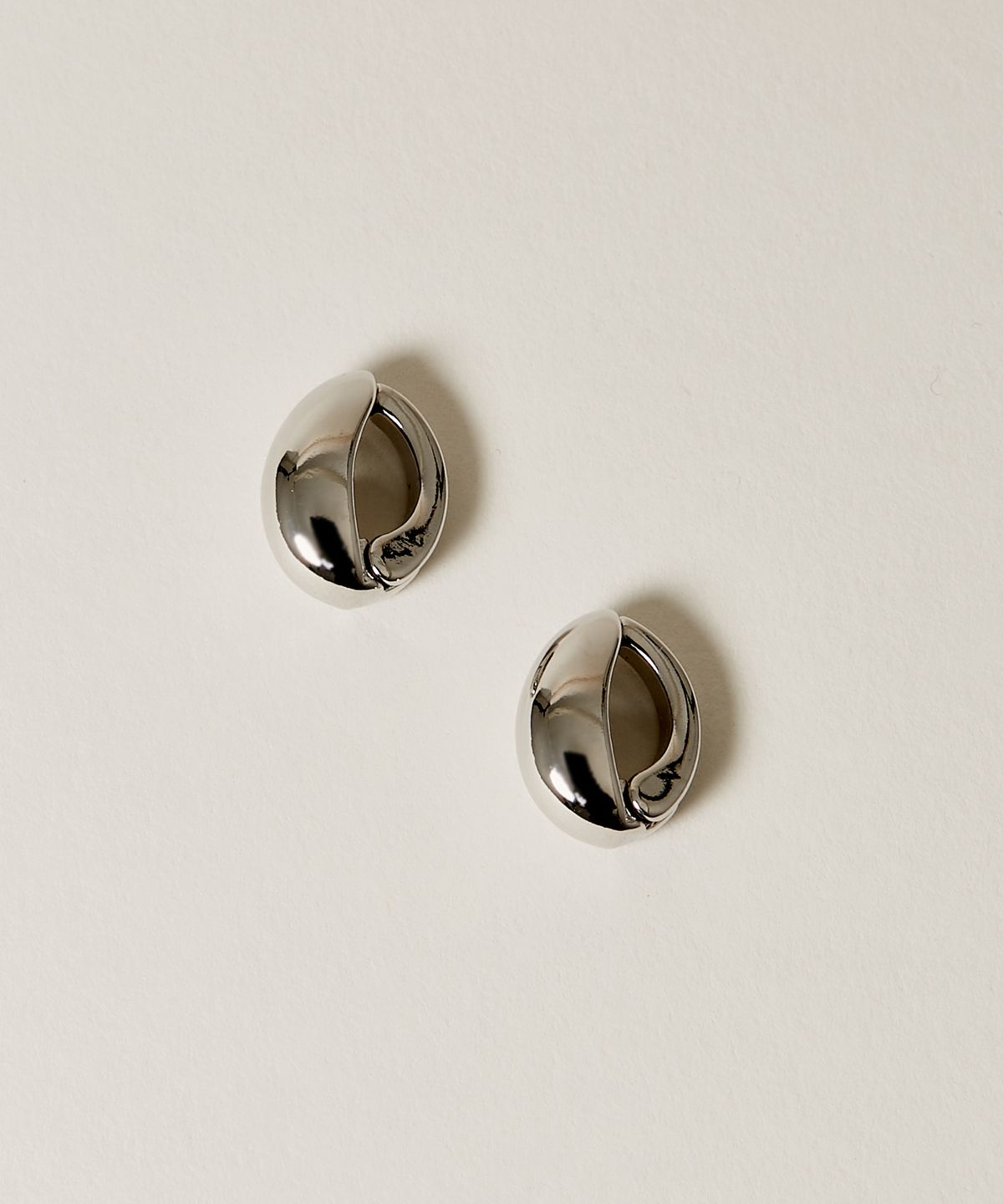 노비스도쿄(NOVICE TOKYO) 미니 타원 귀걸이 Mini Oval Earring / Silver
