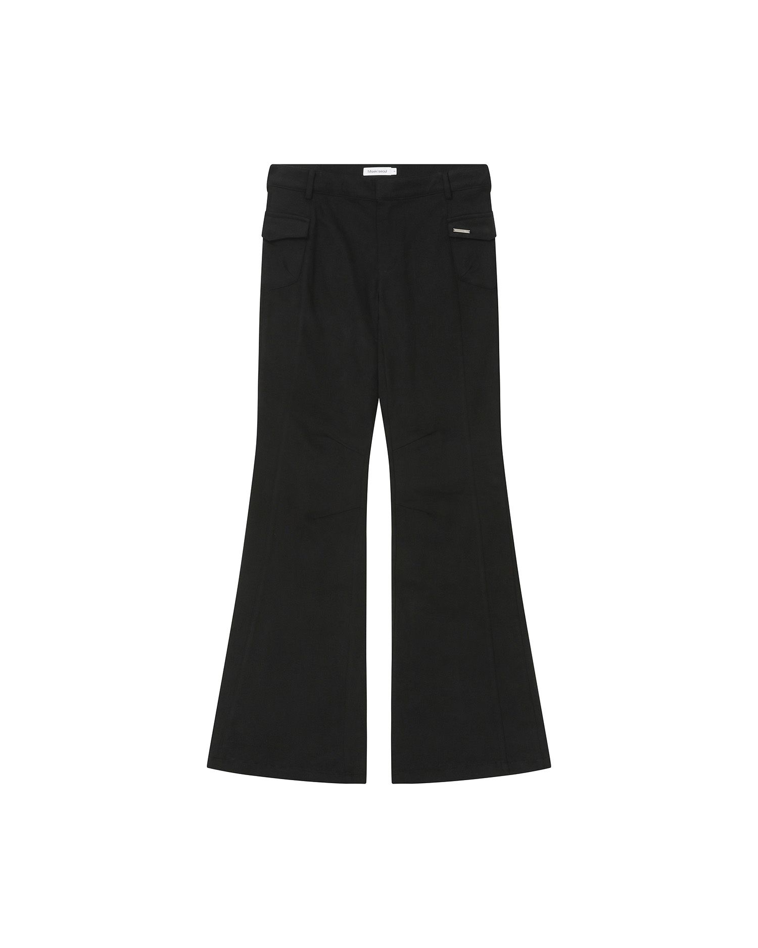 パンツ misekiseoul pocketcargobootcutpants MUSINSA公式 | MISEKI SEOUL Side pocket bootscut pants BLACK