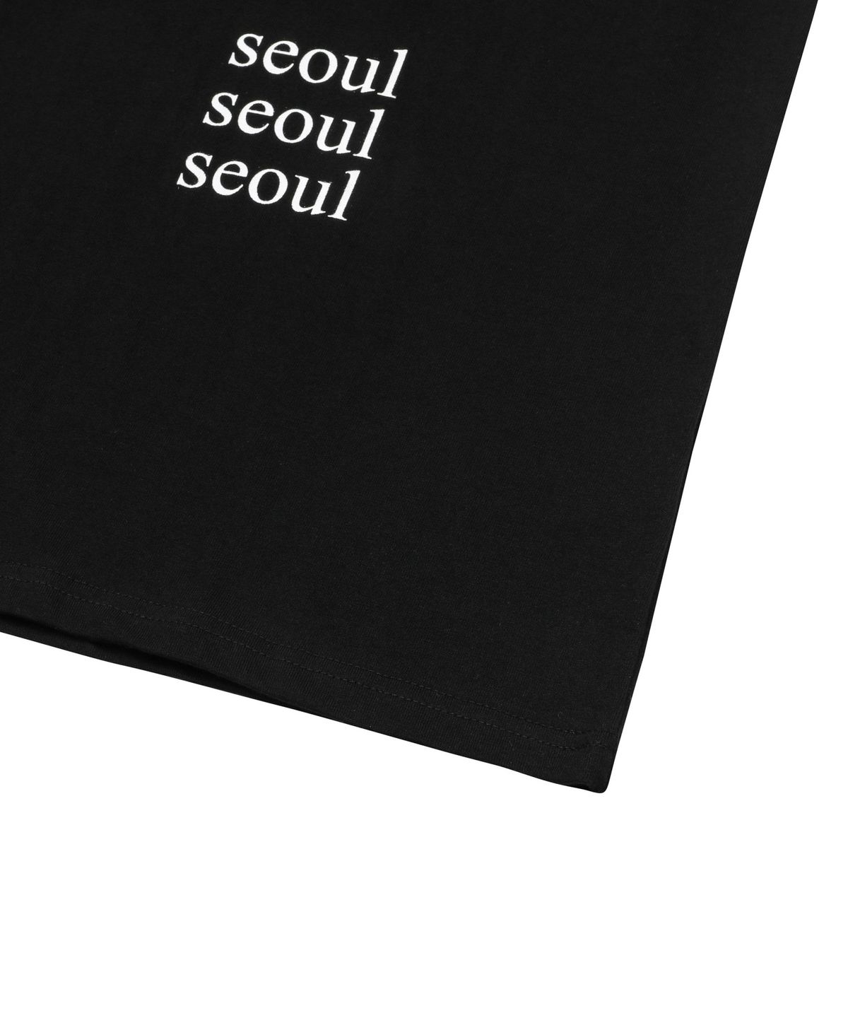 무센트(MUCENT) 센터리 서울 레터링 라운드넥 반팔 티 남녀공용 (2컬러)
