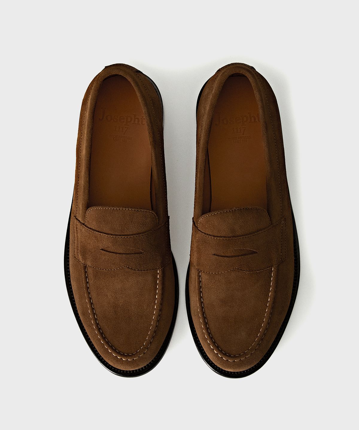 조셉트(JOSEPHT) GREGORY SNUFF [CALF SUEDE/QUADRIFOGLIO]