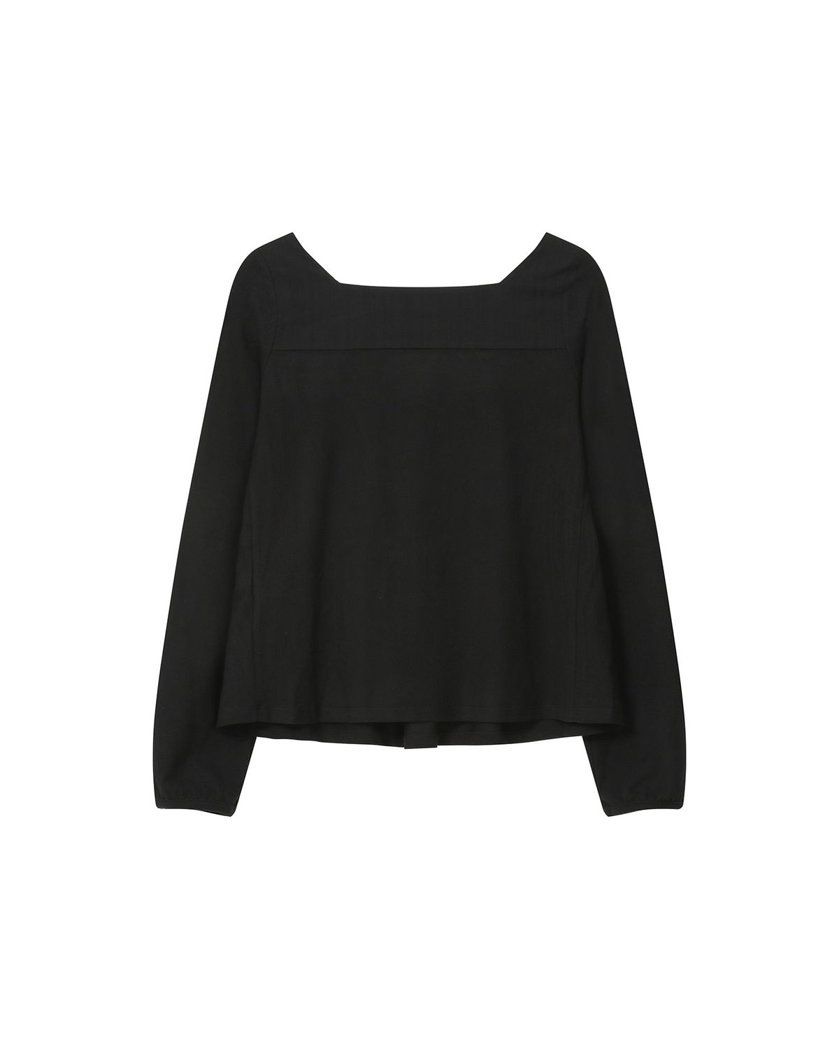 미세키서울(MISEKI SEOUL) Accordion pleats top BLACK