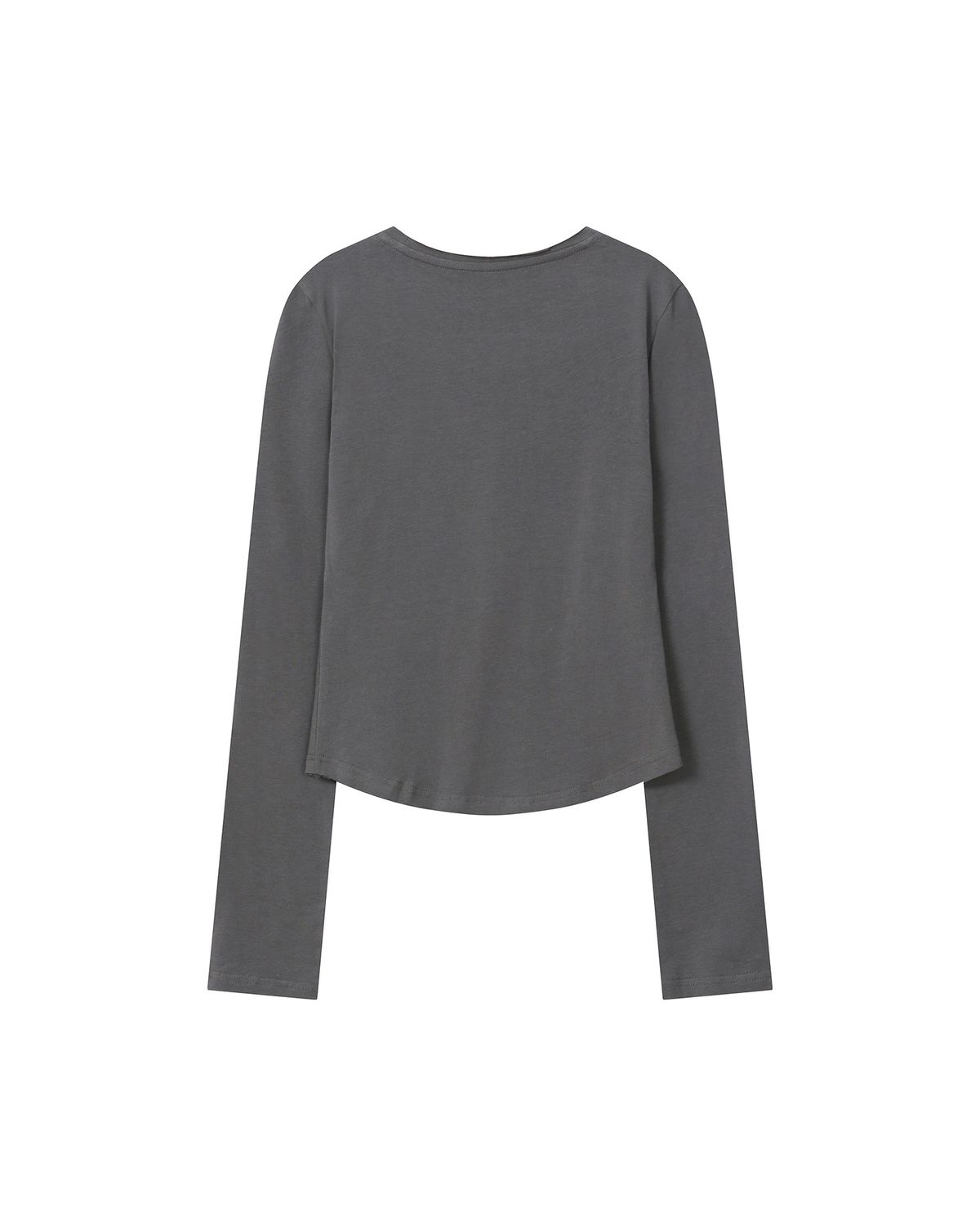 미세키서울(MISEKI SEOUL) Twin rabbit long sleeves CHARCOAL