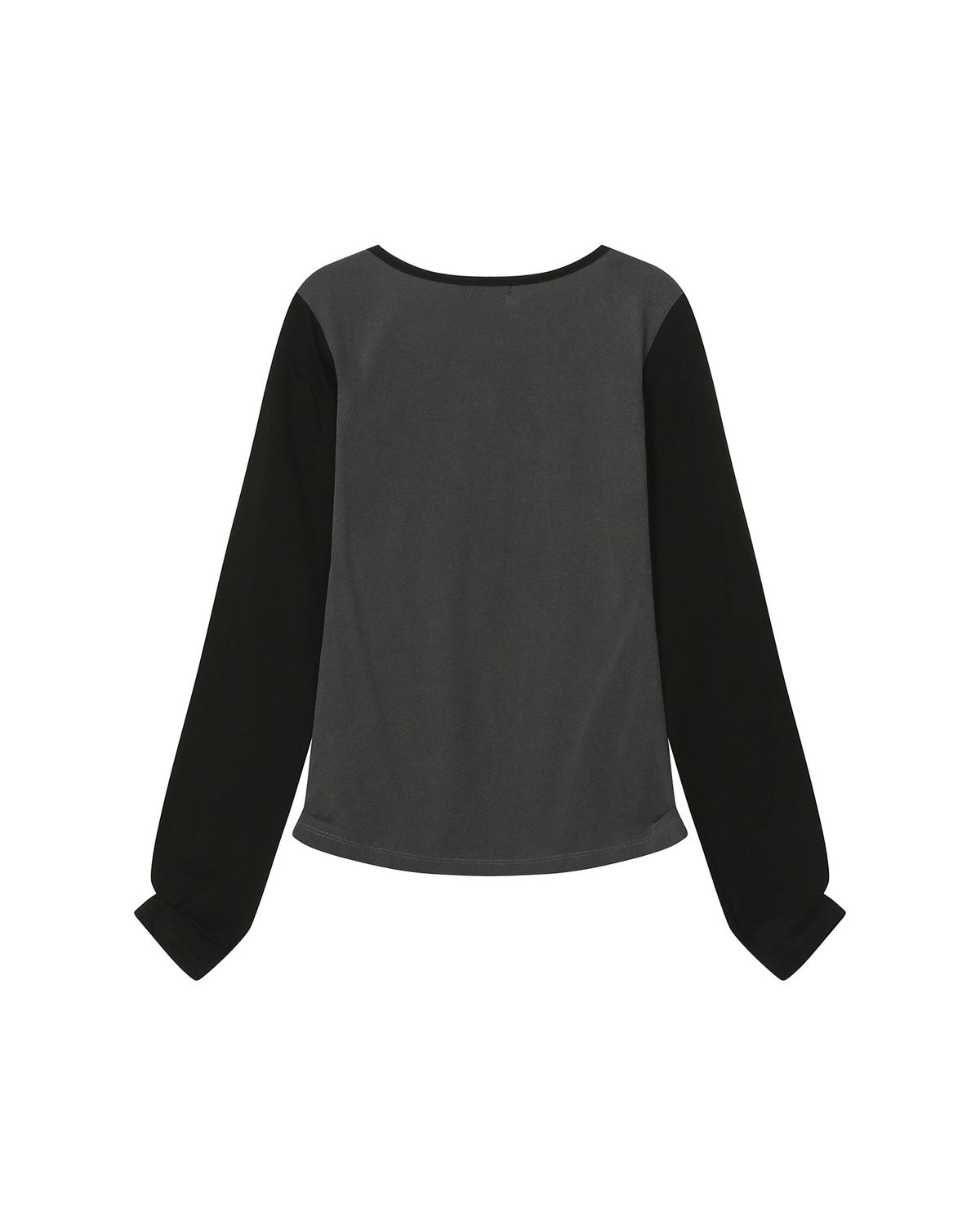미세키서울(MISEKI SEOUL) Henley neck long sleeves CHARCOAL