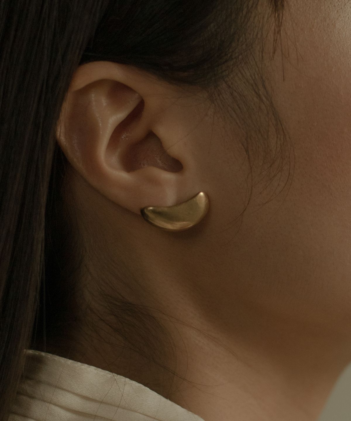 노비스도쿄(NOVICE TOKYO) 빈티지 캡 피어스 Vintage Cap Pierce / Gold