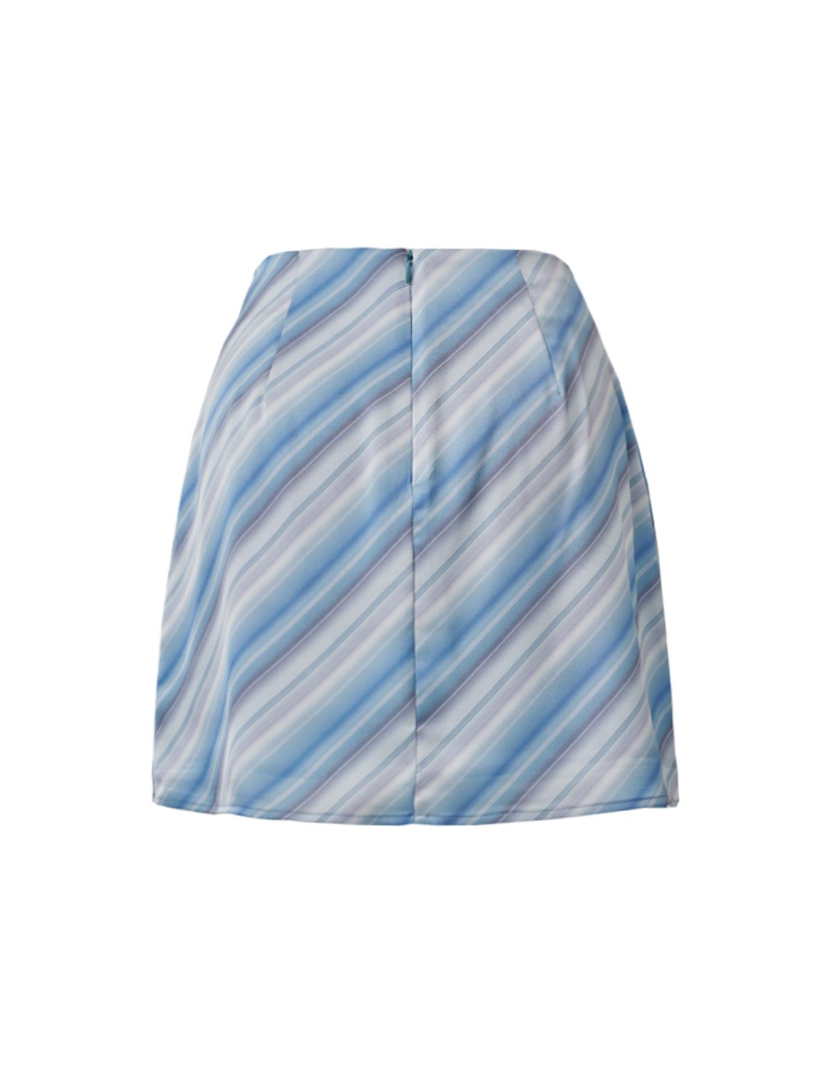 신스레터스(SHINS LETTERS) Wavy Stripe Skirt