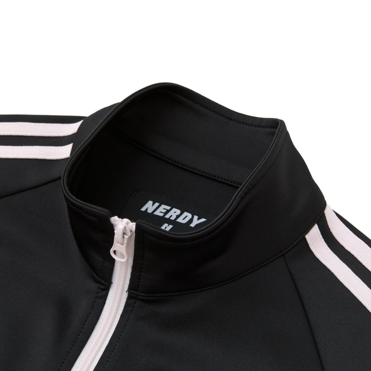 엔디와이(NDY) 우먼스 리본 트랙 탑 블랙